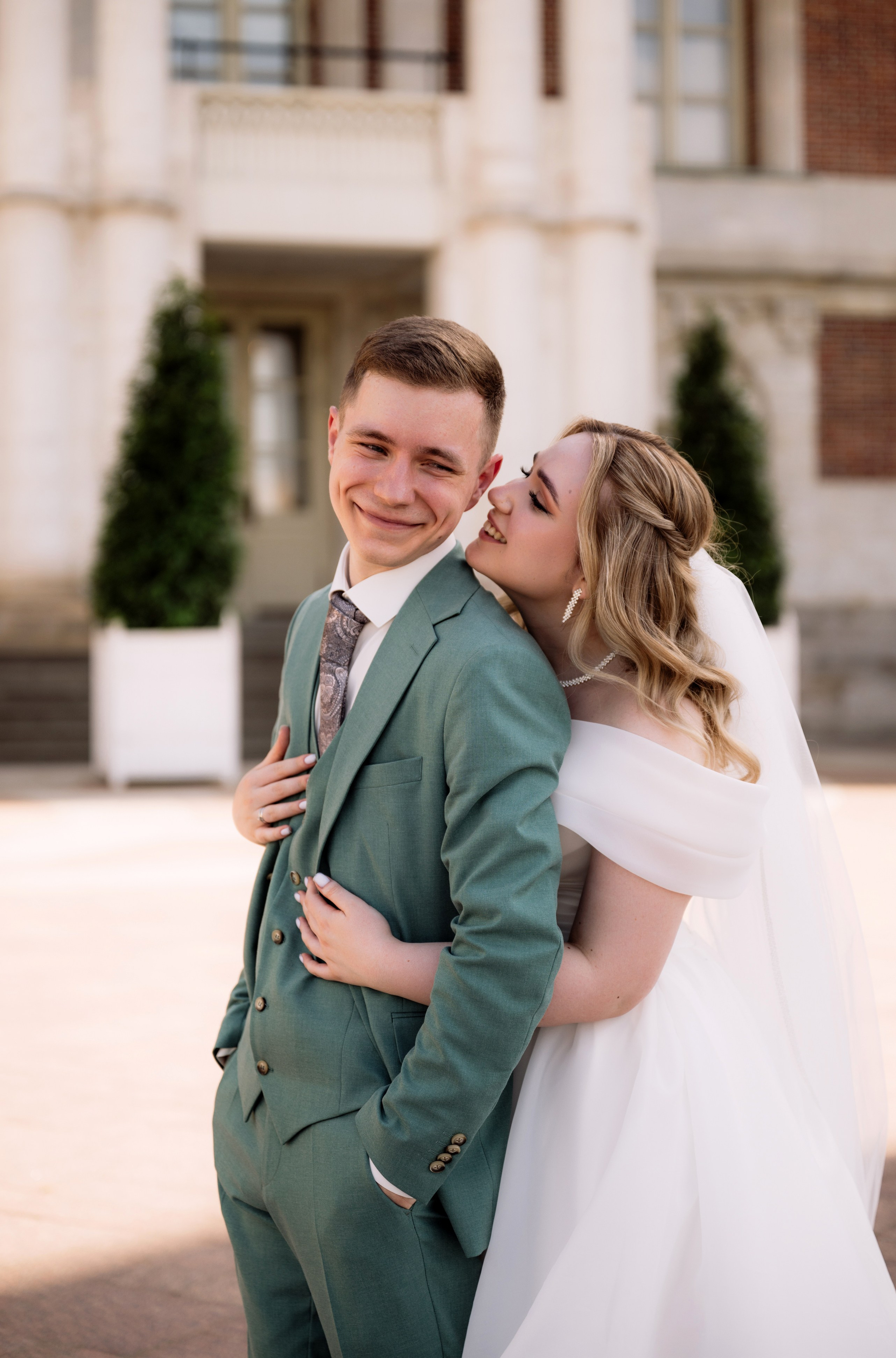 Свадебная прогулка в Царицино. Фотограф в Москве Алёна Степутенко