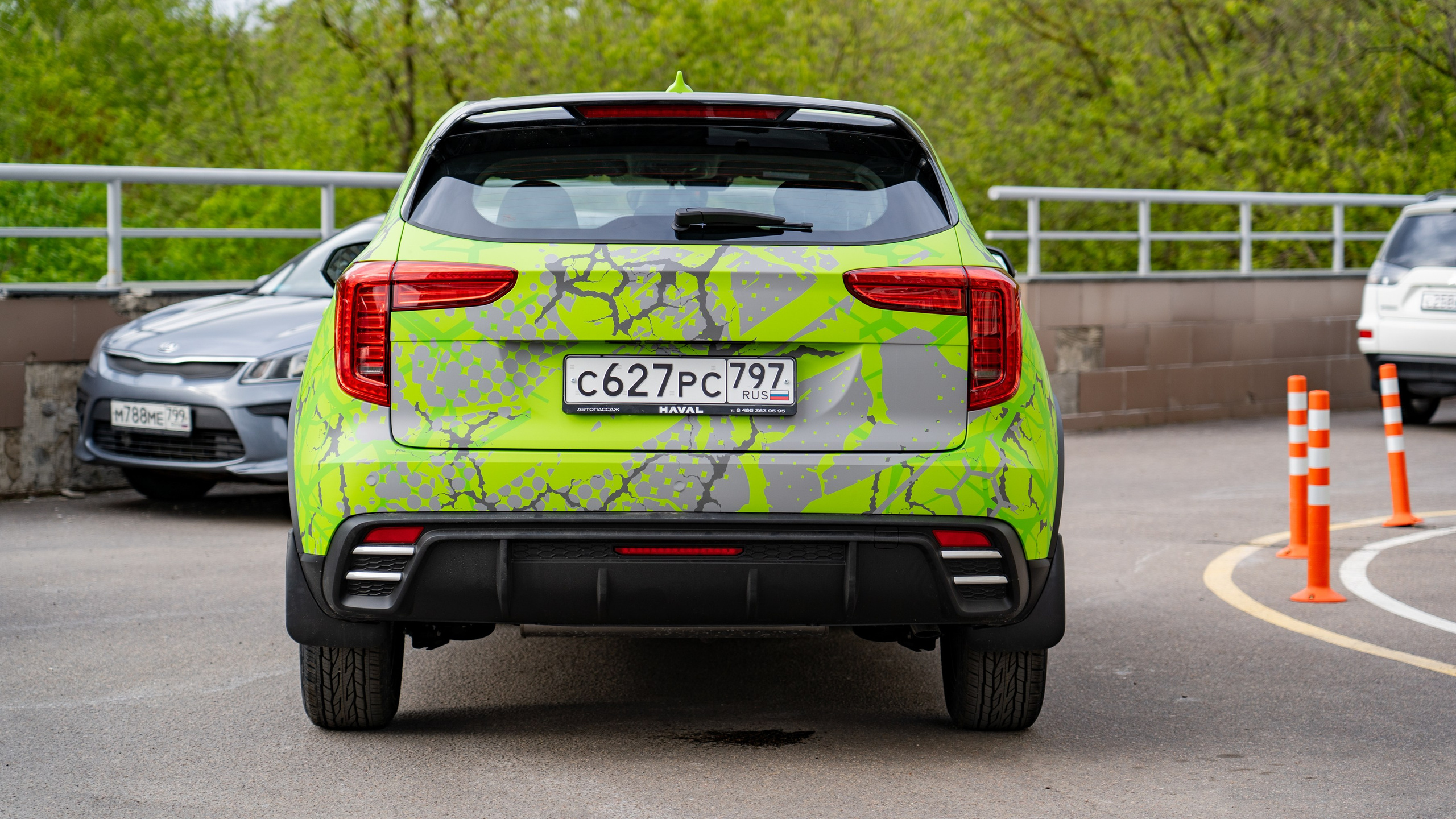 Винилография на Haval Jolion. Студия дизайна и оклейки авто Barmaley Design