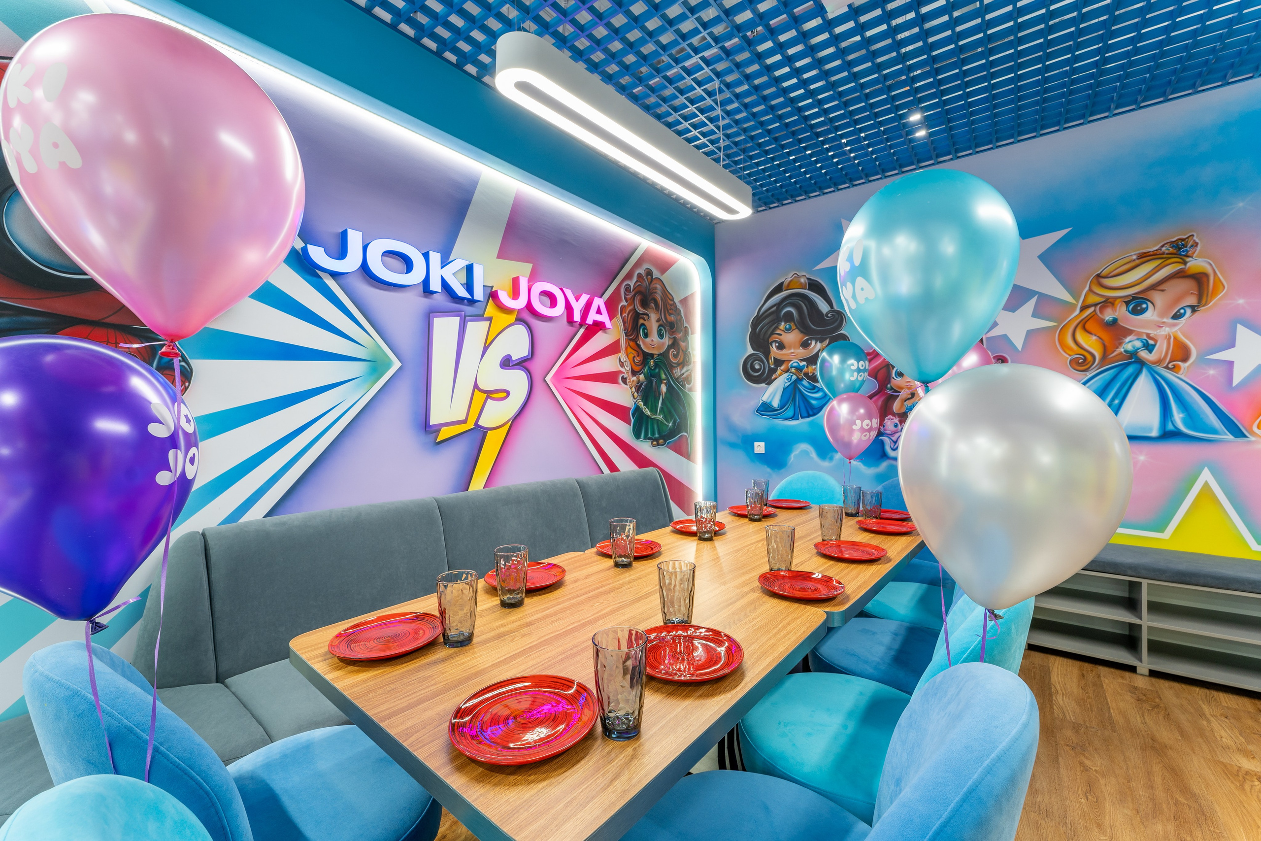 Парк развлечений Joki Joya Лефортово. Интерьерный фотограф Александра Солдатова