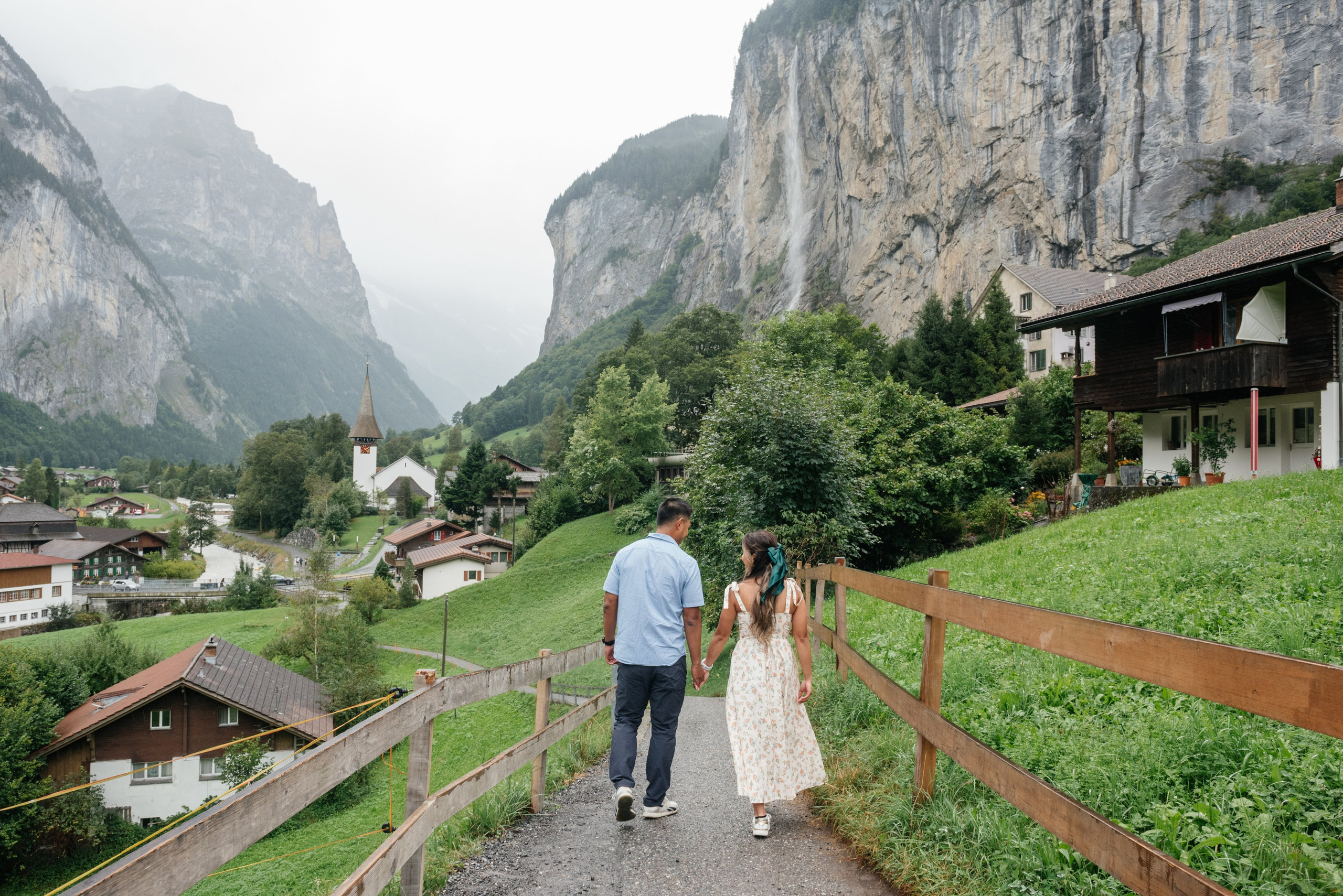 Angeline & Kenneth (Lauterbrunnen). Photographer in Interlaken area