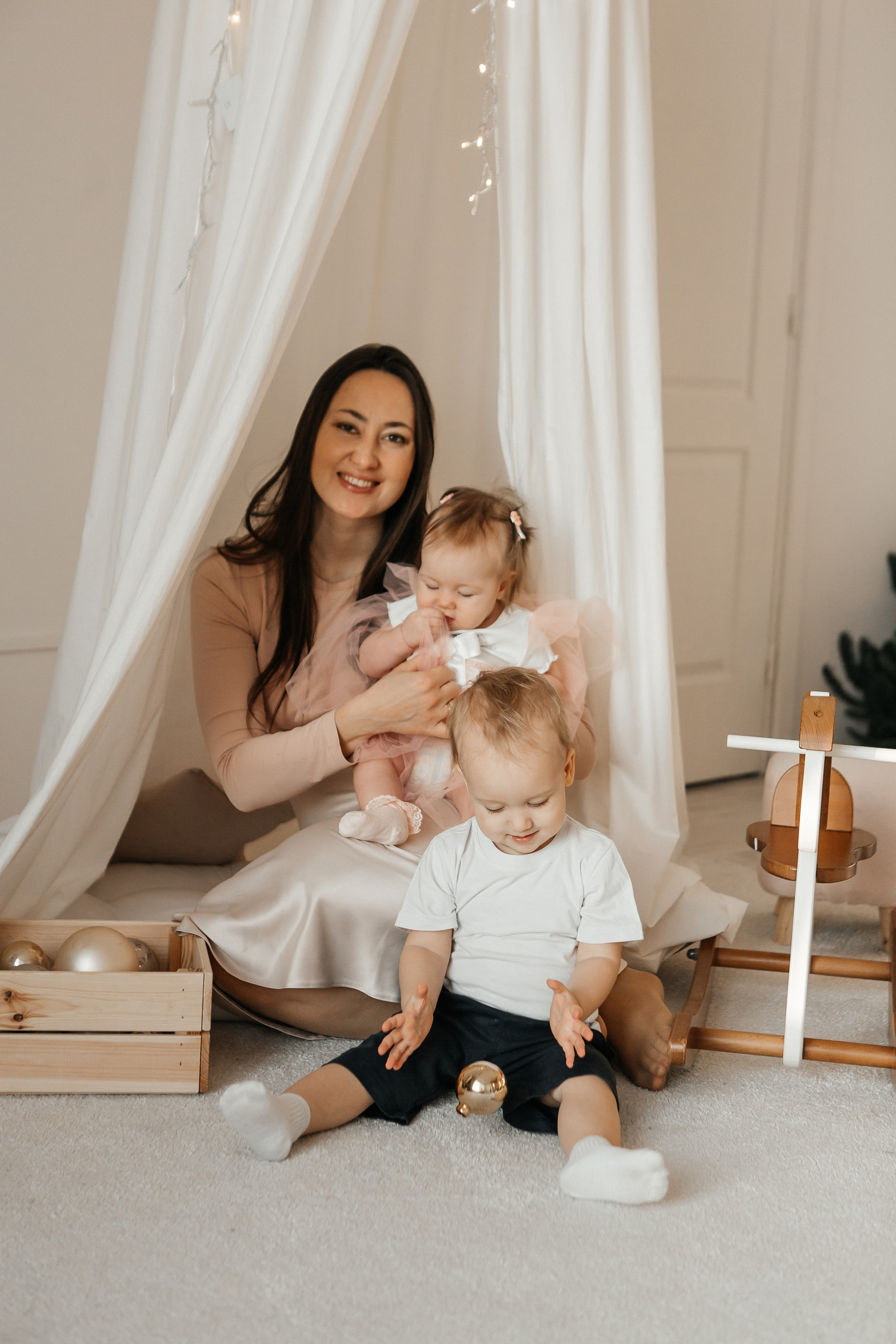 Юрий, Елена, Илья, Ярослав и Мелания. Накануне Нового года. Семейный фотограф в Калининграде Анастасия Юрина