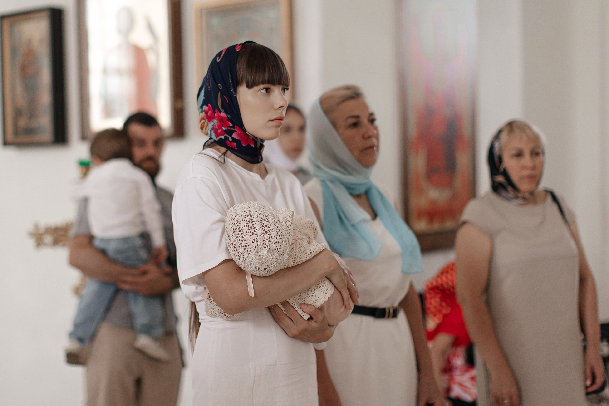 Таинство Крещения. Фотограф Лиана Артемова в Пензе