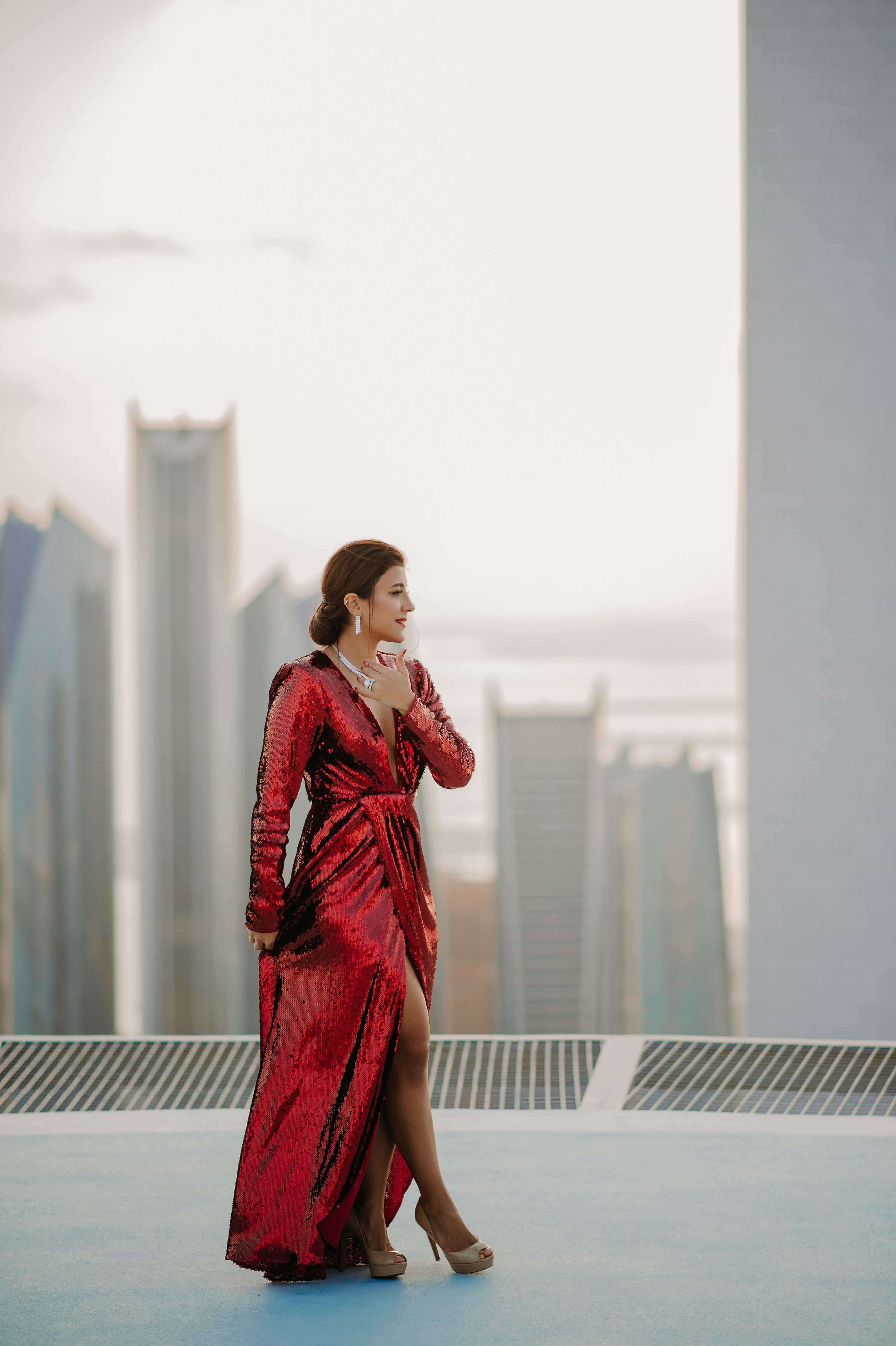 Love Story на высоте (Абу Даби). Фотограф в Москве и Санкт-Петербурге Дарина