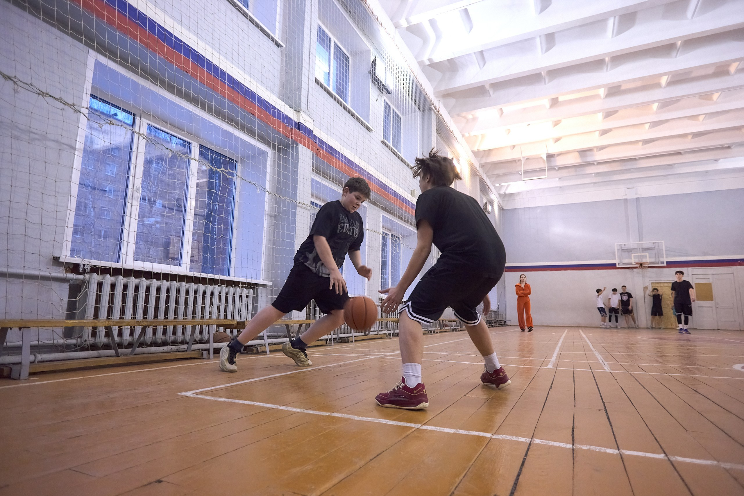 Тренировка по Баскетболу, Калуга. Фотограф Игорь Михайлов