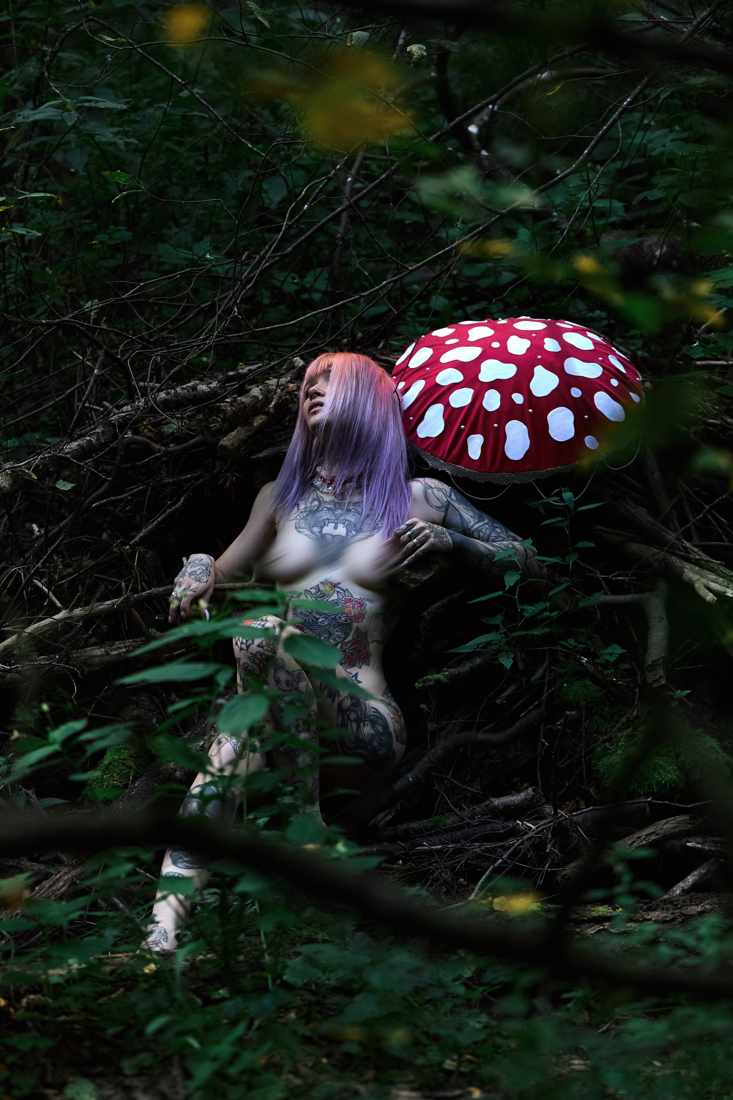 Люся, гриб. Фотограф Игорь Михайлов