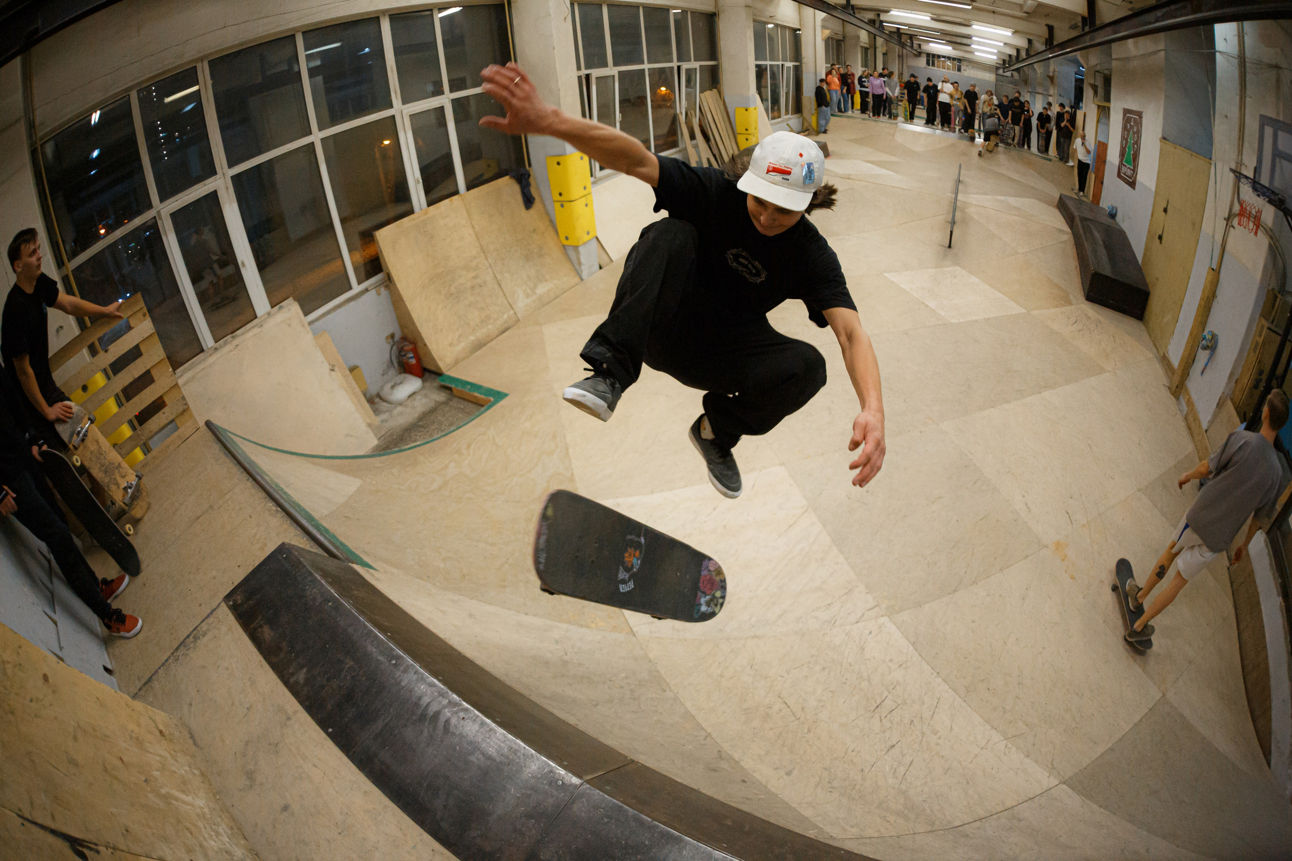 Репортажная съёмка в Перми – соревнования по скейтбордингу.