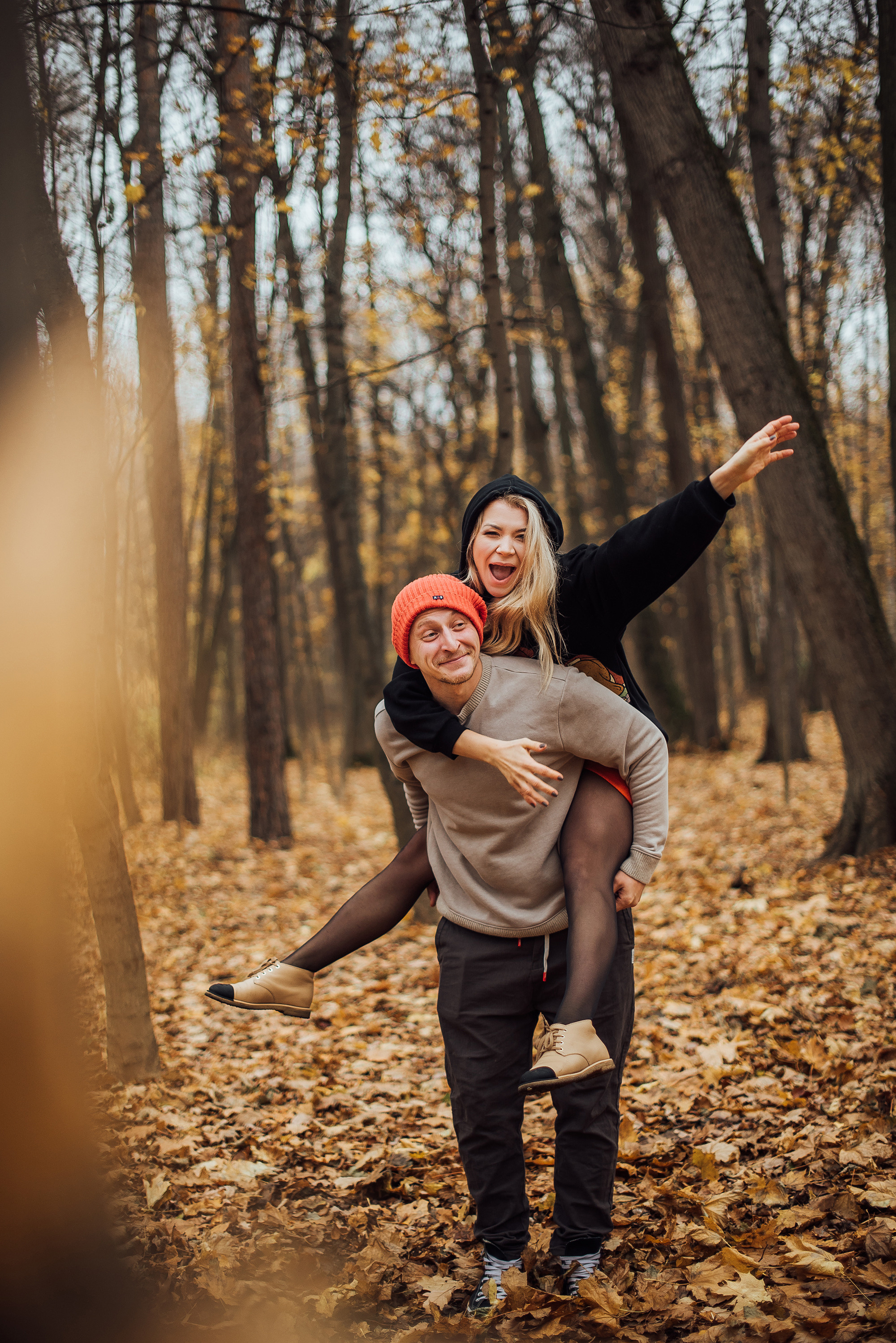 ЛИЛЯ, ДИМА и ТОНЯ. ОСЕНЯЯ ПРОГУЛКА. Свадебный и семейный фотограф РИТА БОЧКАРЁВА
