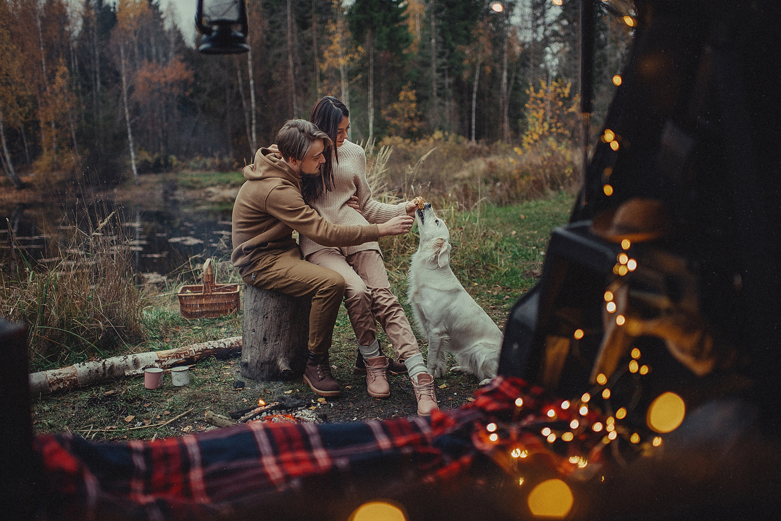 МАРГО, САША и ШАНТИ. ОСЕНЬ. Свадебный и семейный фотограф РИТА БОЧКАРЁВА