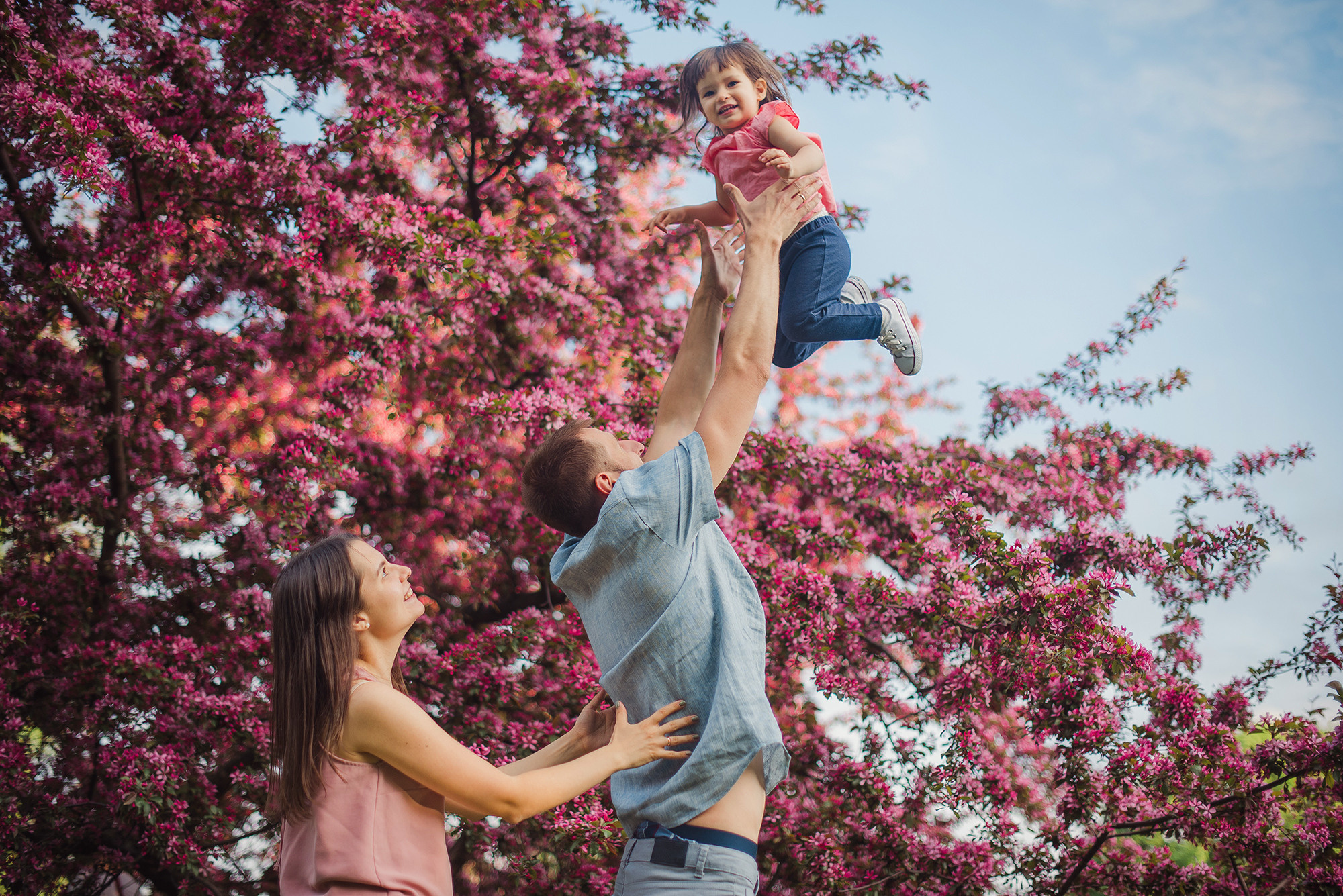 ЖЕНЬКИ и ПОЛИНА В ЦВЕТУЩЕМ КОЛОМЕНСКОМ. Свадебный и семейный фотограф РИТА БОЧКАРЁВА
