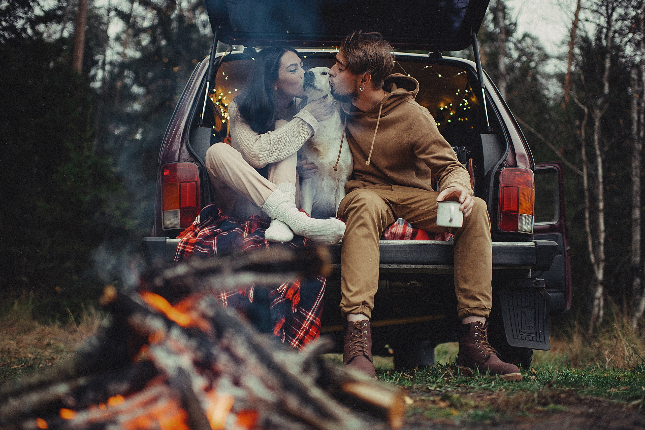 МАРГО, САША и ШАНТИ. ОСЕНЬ. Свадебный и семейный фотограф РИТА БОЧКАРЁВА