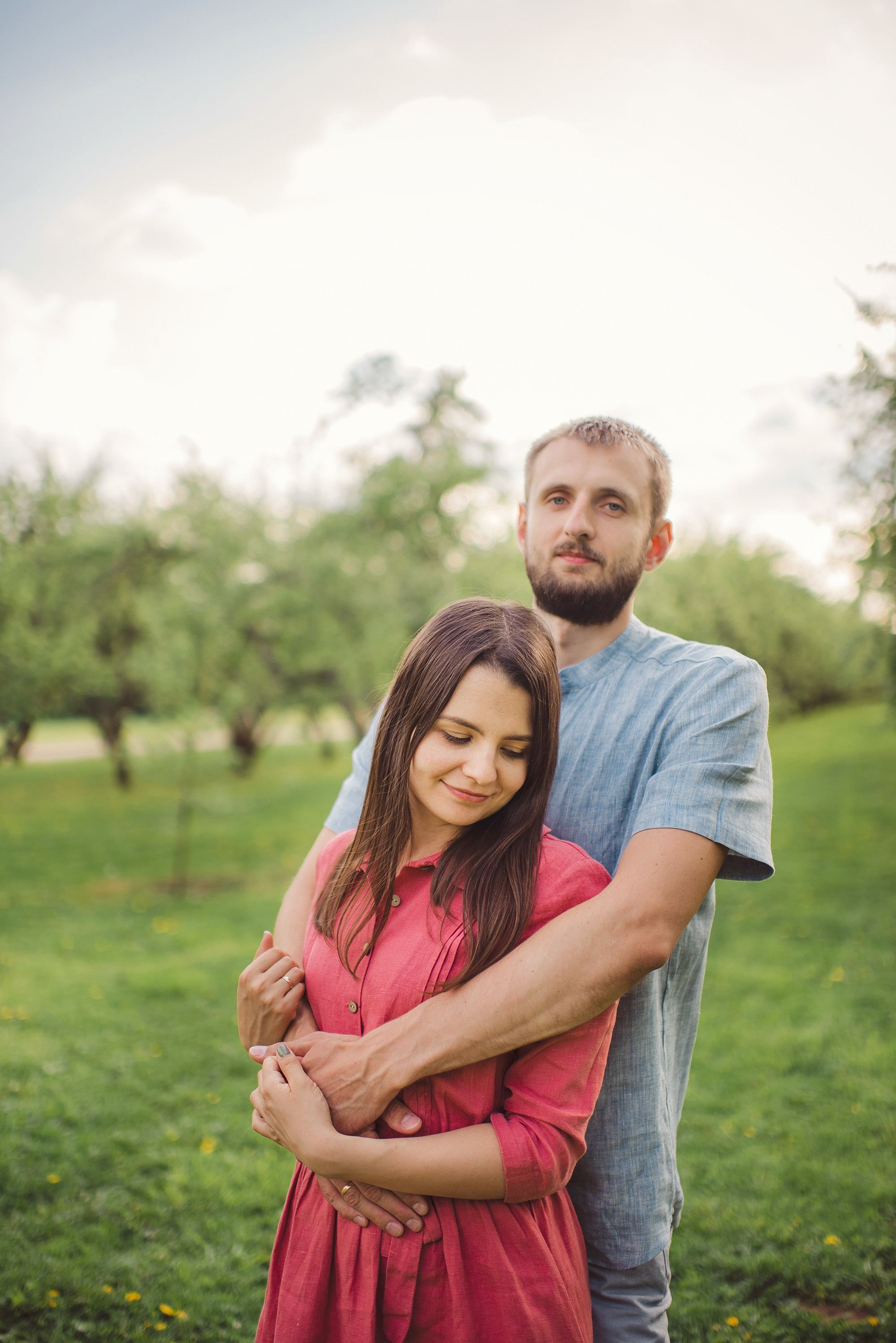 ЖЕНЬКИ и ПОЛИНА В ЦВЕТУЩЕМ КОЛОМЕНСКОМ. Свадебный и семейный фотограф РИТА БОЧКАРЁВА