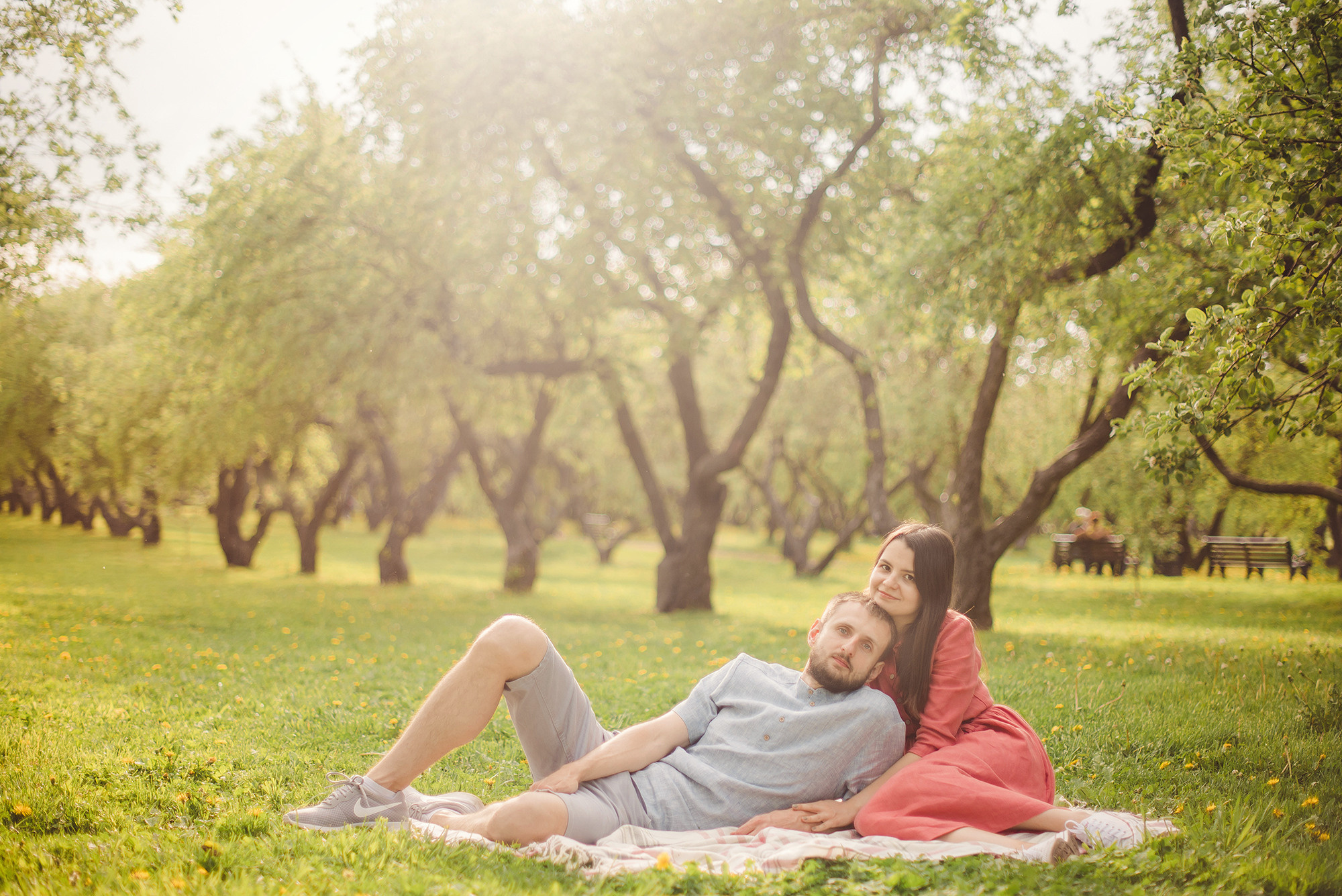 ЖЕНЬКИ и ПОЛИНА В ЦВЕТУЩЕМ КОЛОМЕНСКОМ. Свадебный и семейный фотограф РИТА БОЧКАРЁВА