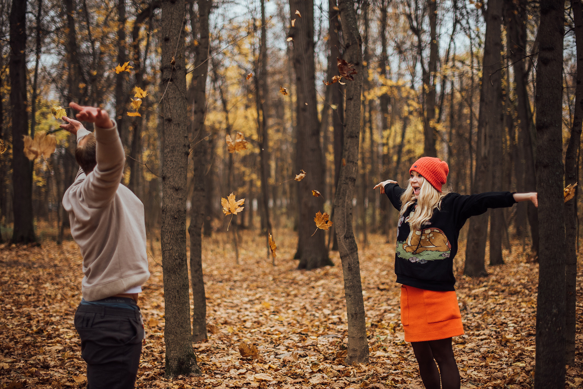 ЛИЛЯ, ДИМА и ТОНЯ. ОСЕНЯЯ ПРОГУЛКА. Свадебный и семейный фотограф РИТА БОЧКАРЁВА