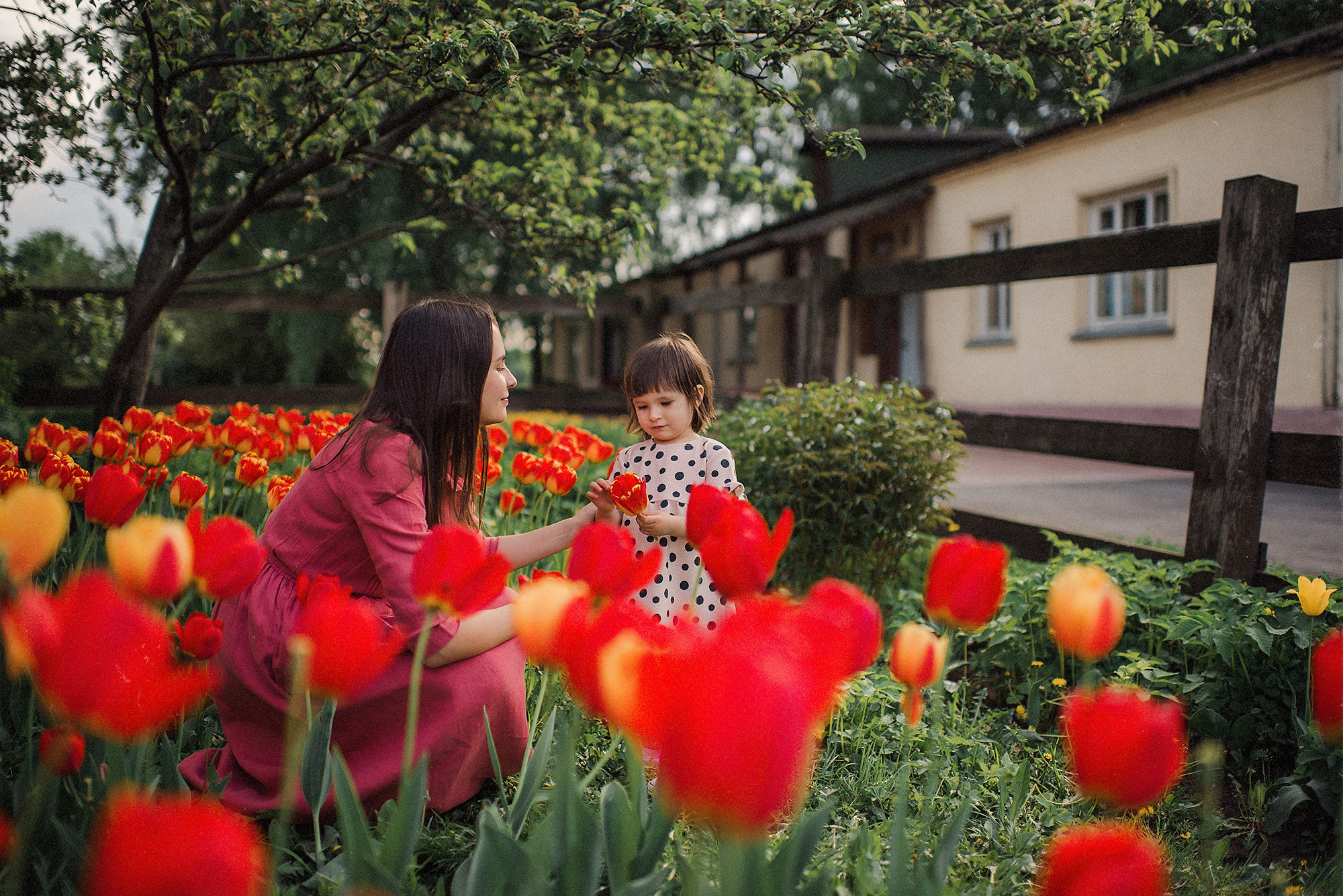 ЖЕНЬКИ и ПОЛИНА В ЦВЕТУЩЕМ КОЛОМЕНСКОМ. Свадебный и семейный фотограф РИТА БОЧКАРЁВА
