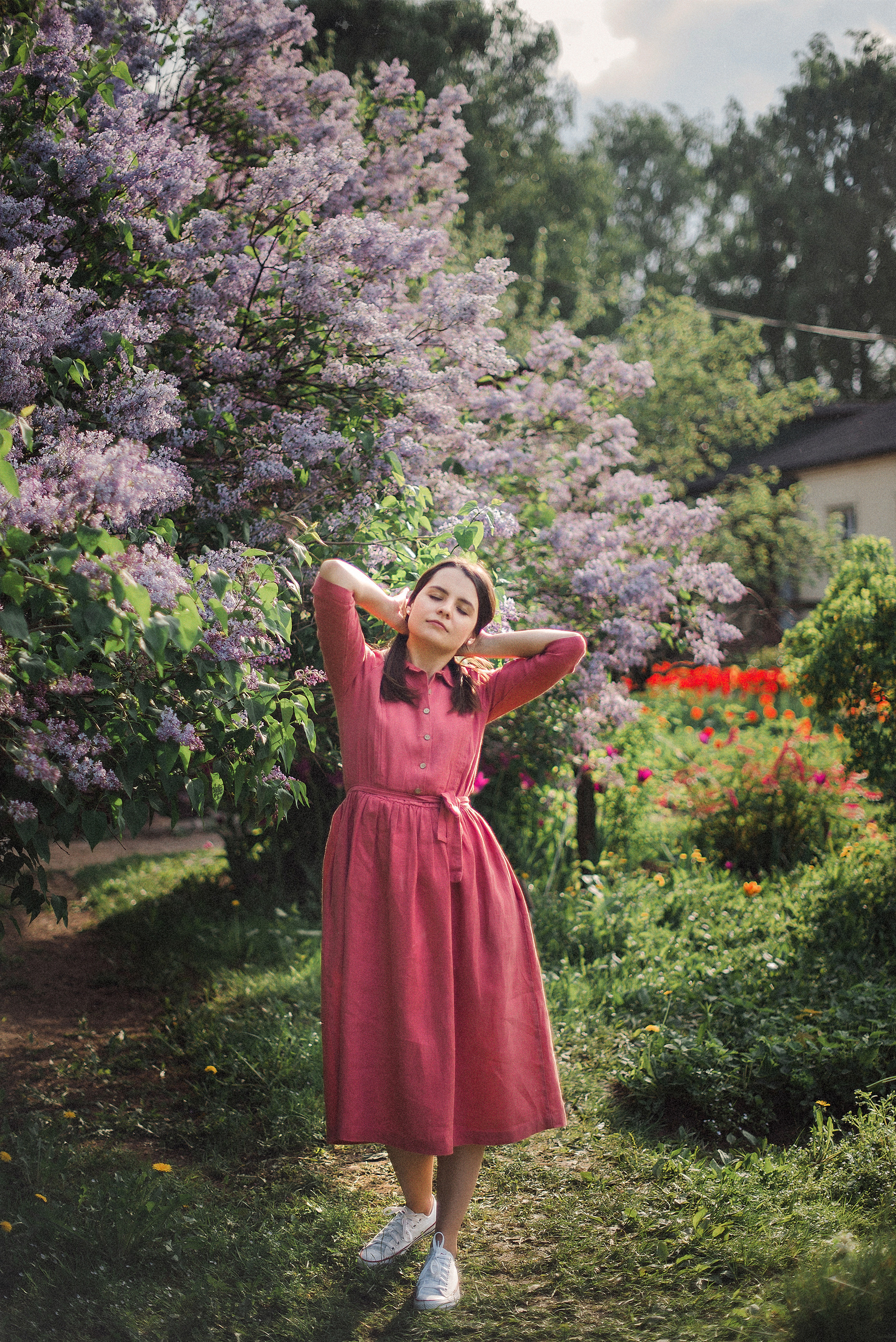 ЖЕНЬКИ и ПОЛИНА В ЦВЕТУЩЕМ КОЛОМЕНСКОМ. Свадебный и семейный фотограф РИТА БОЧКАРЁВА