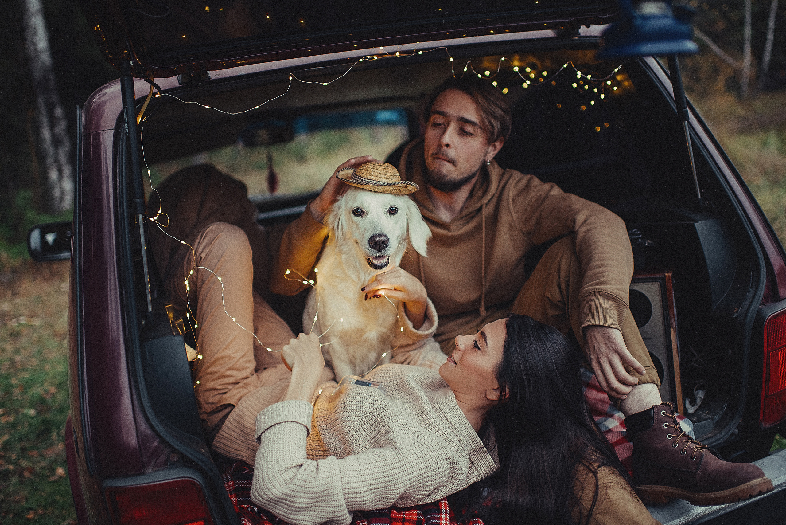 МАРГО, САША и ШАНТИ. ОСЕНЬ. Свадебный и семейный фотограф РИТА БОЧКАРЁВА
