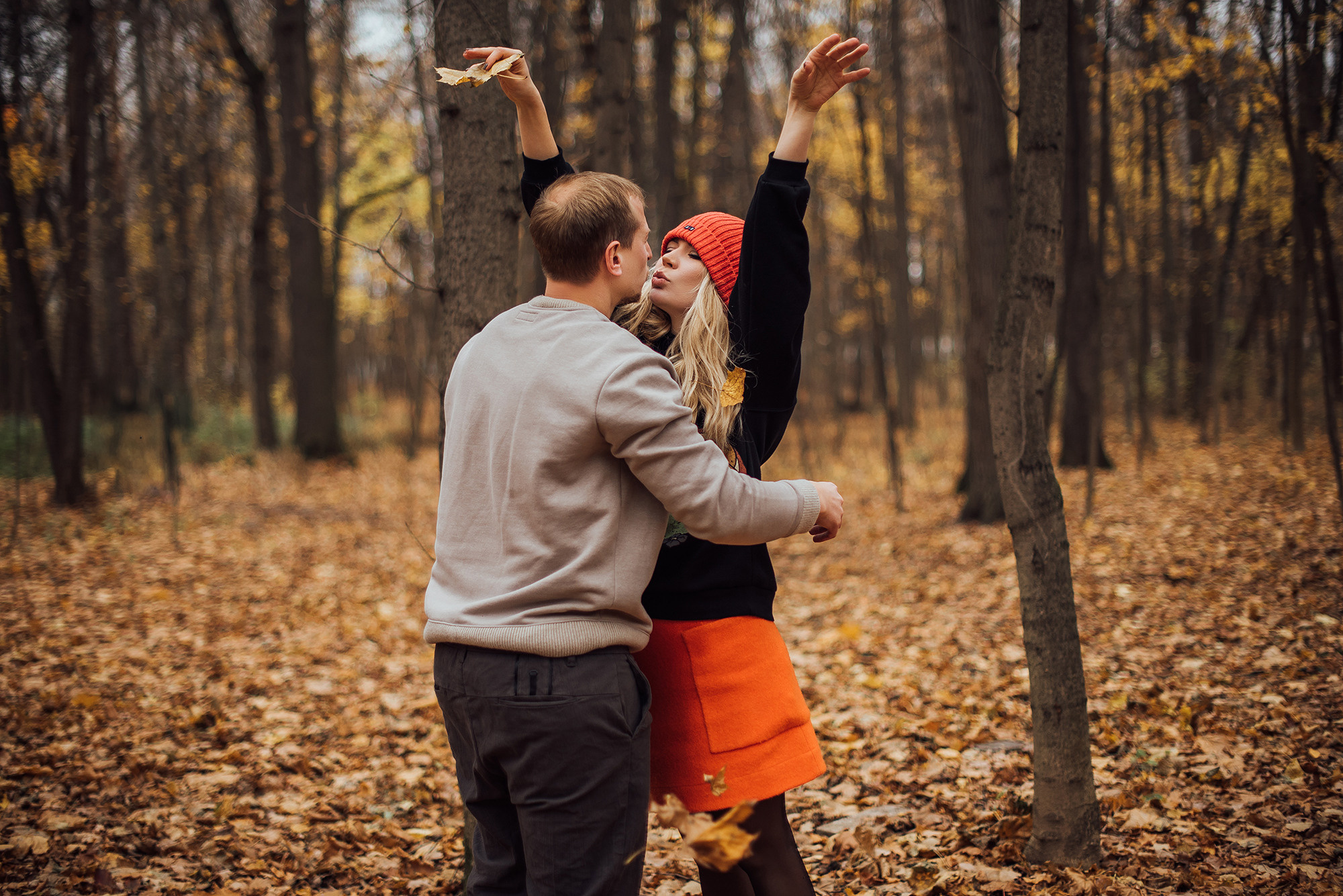 ЛИЛЯ, ДИМА и ТОНЯ. ОСЕНЯЯ ПРОГУЛКА. Свадебный и семейный фотограф РИТА БОЧКАРЁВА