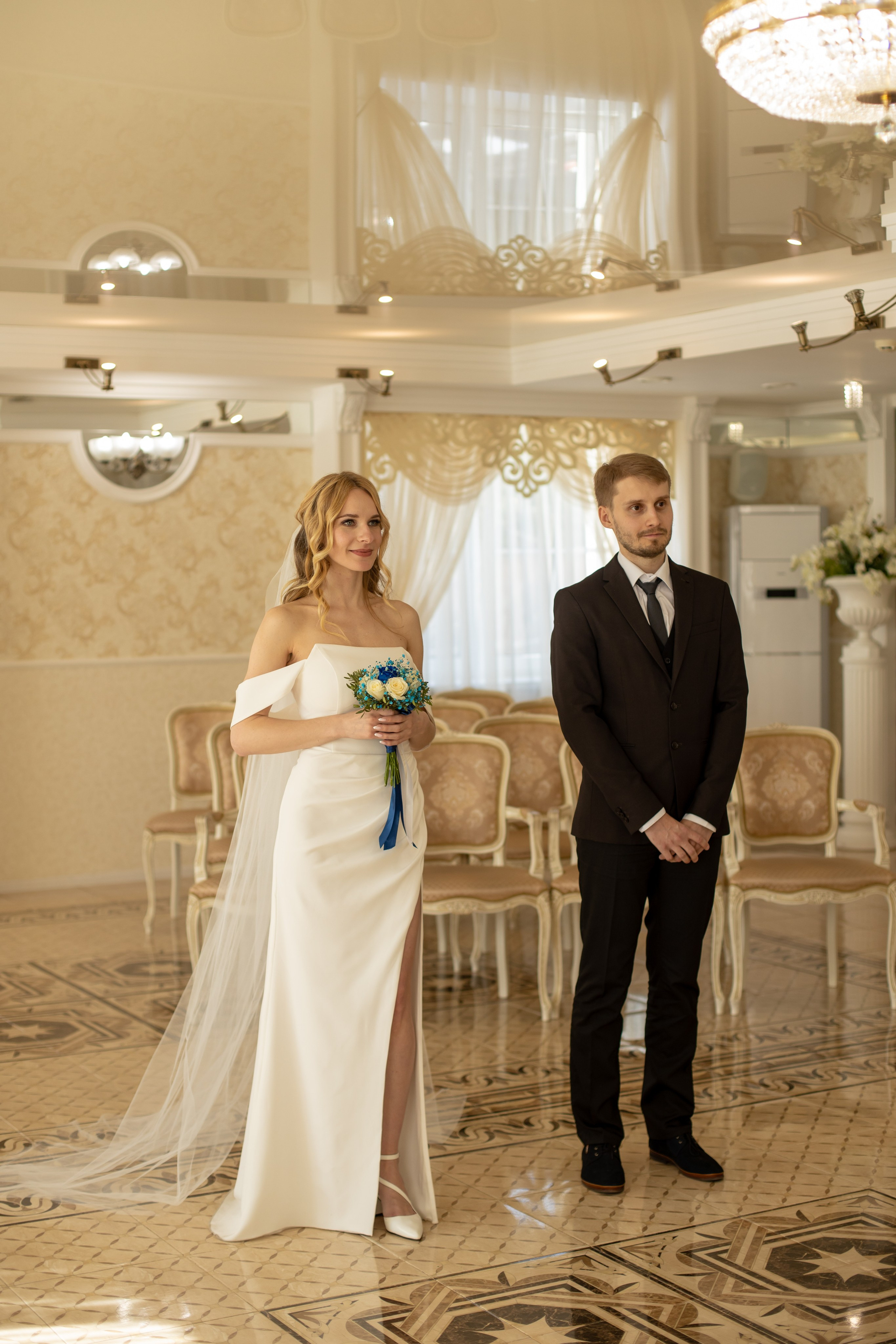 Петергоф / ЗАГС + прогулка. Свадебный и семейный фотограф в Москве Диана Левченко