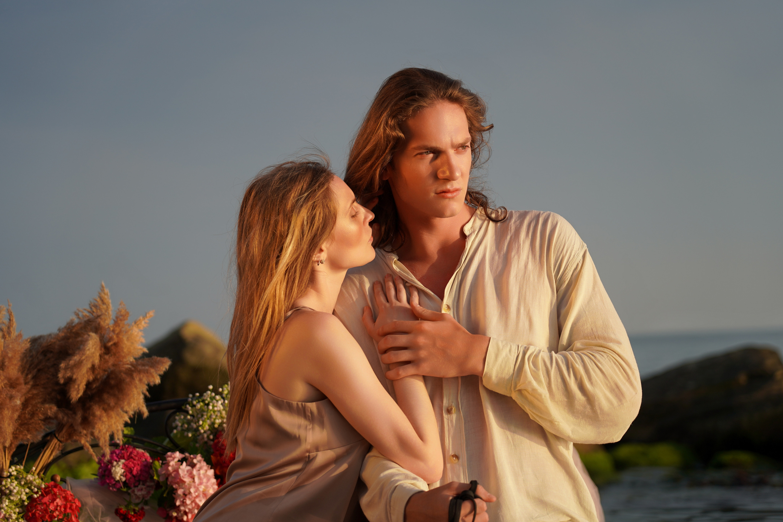 Love Story фотосессия молодая пара закат на берегу моря в Сочи топ фотограф Dmitrypalma pinterest