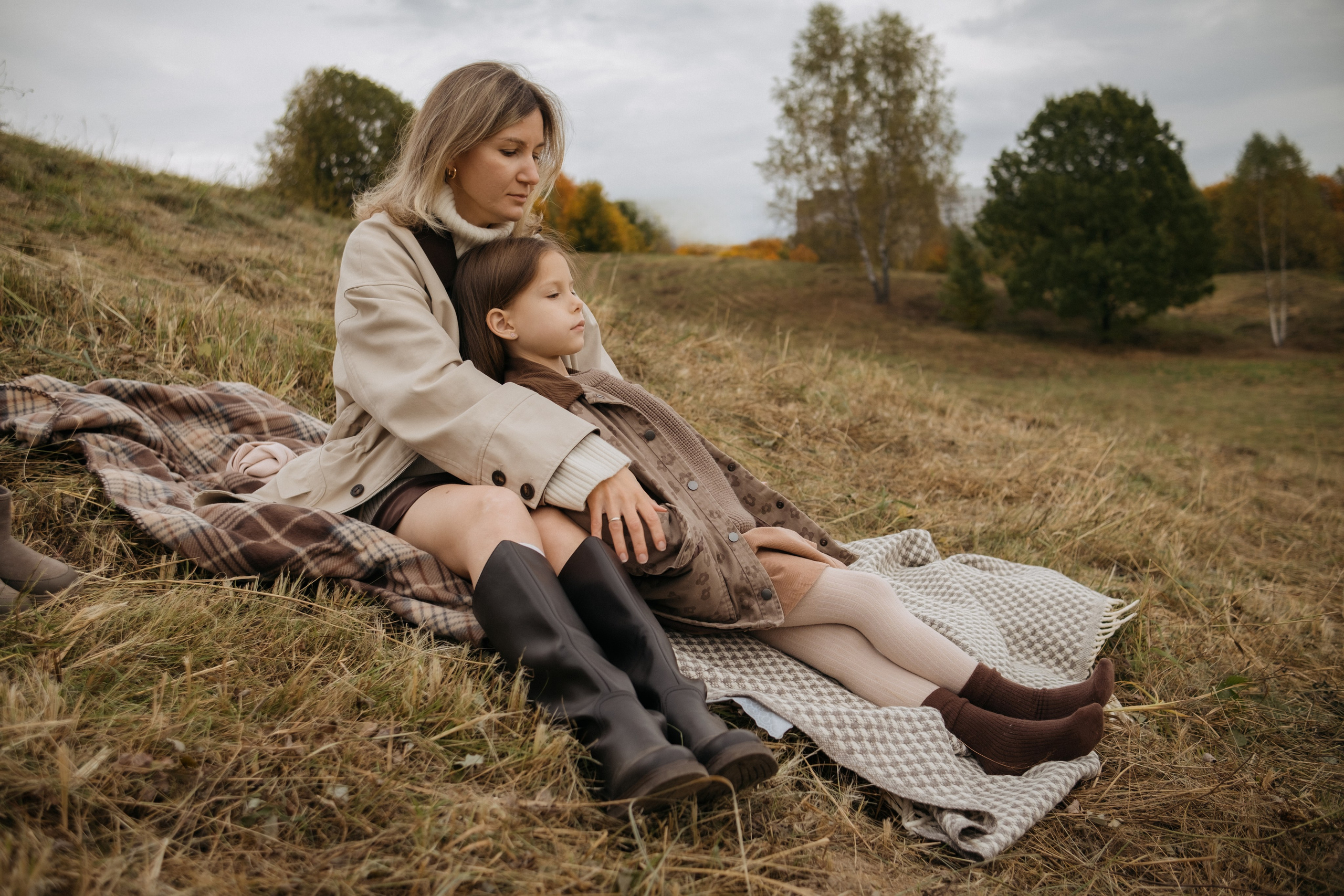 Семейные фотосессии на природе и в городе. Семейный и детский фотограф в Москве Александра Михайлечко