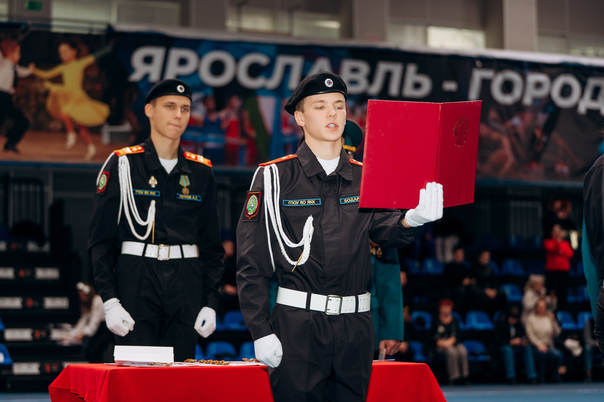 Принятие присяги кадетами. Свадебный и репортажный фотограф в Ярославле Евгений Сальников