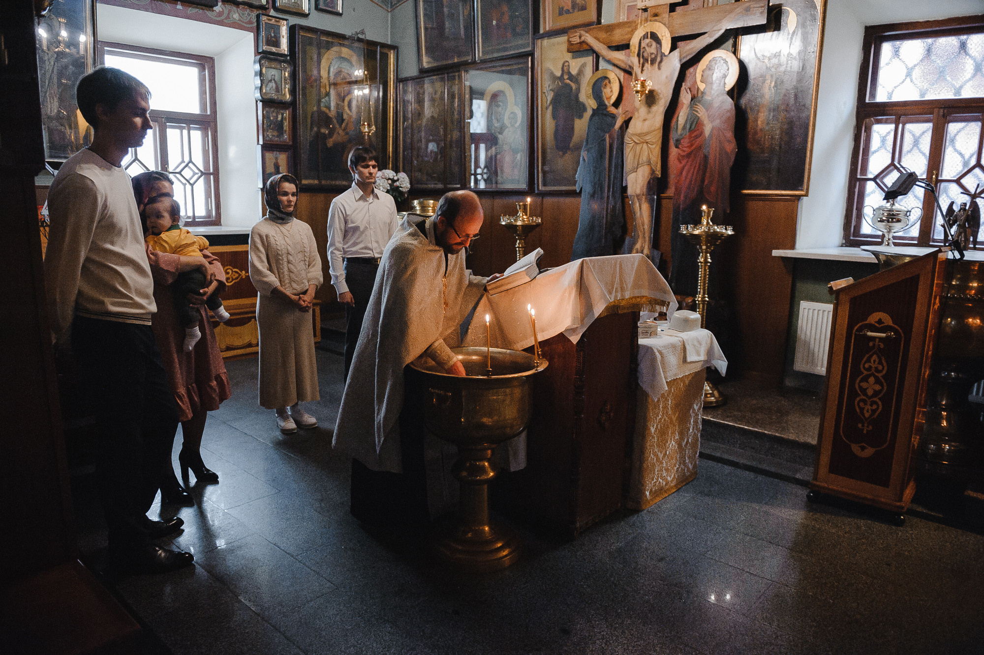 Александр. Таинство Крещения. Свадебный фотограф в Москве Алексей Тук