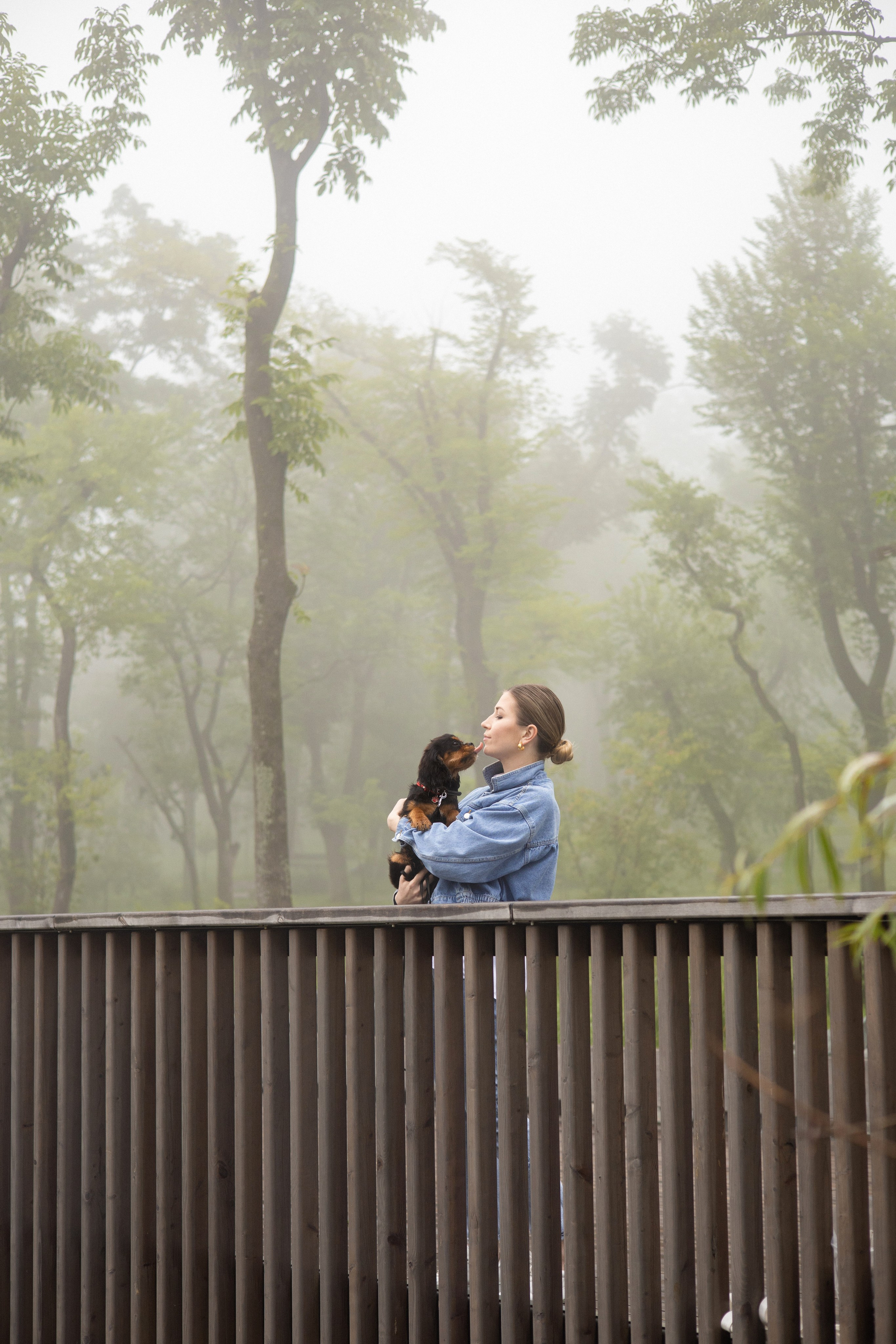 Алёна и Каспер. Фотограф — анималист Владивосток, Алина
