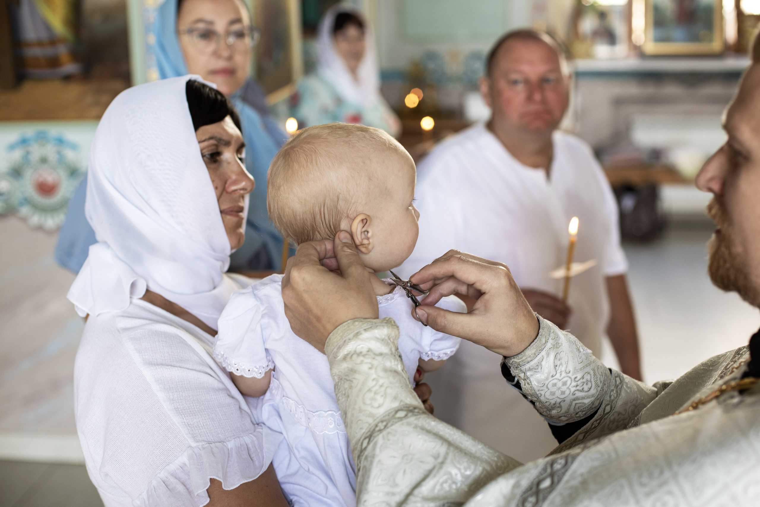 Крещение. Фотограф новорожденных, детский фотограф в г. Оренбурге Екатерина Козлова