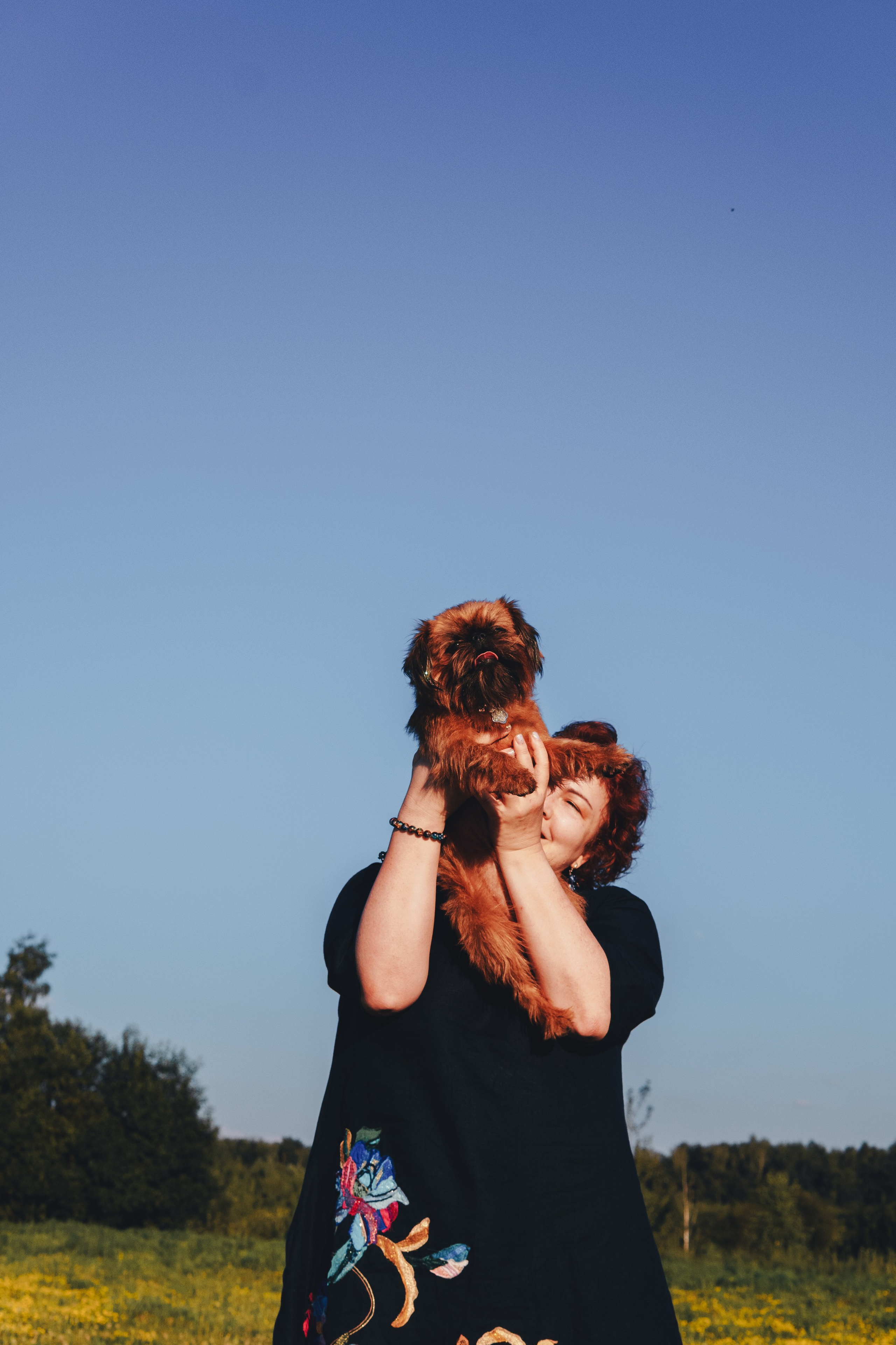 Катя и Яшма. Фотограф-анималист Ксения Воробьева, Москва