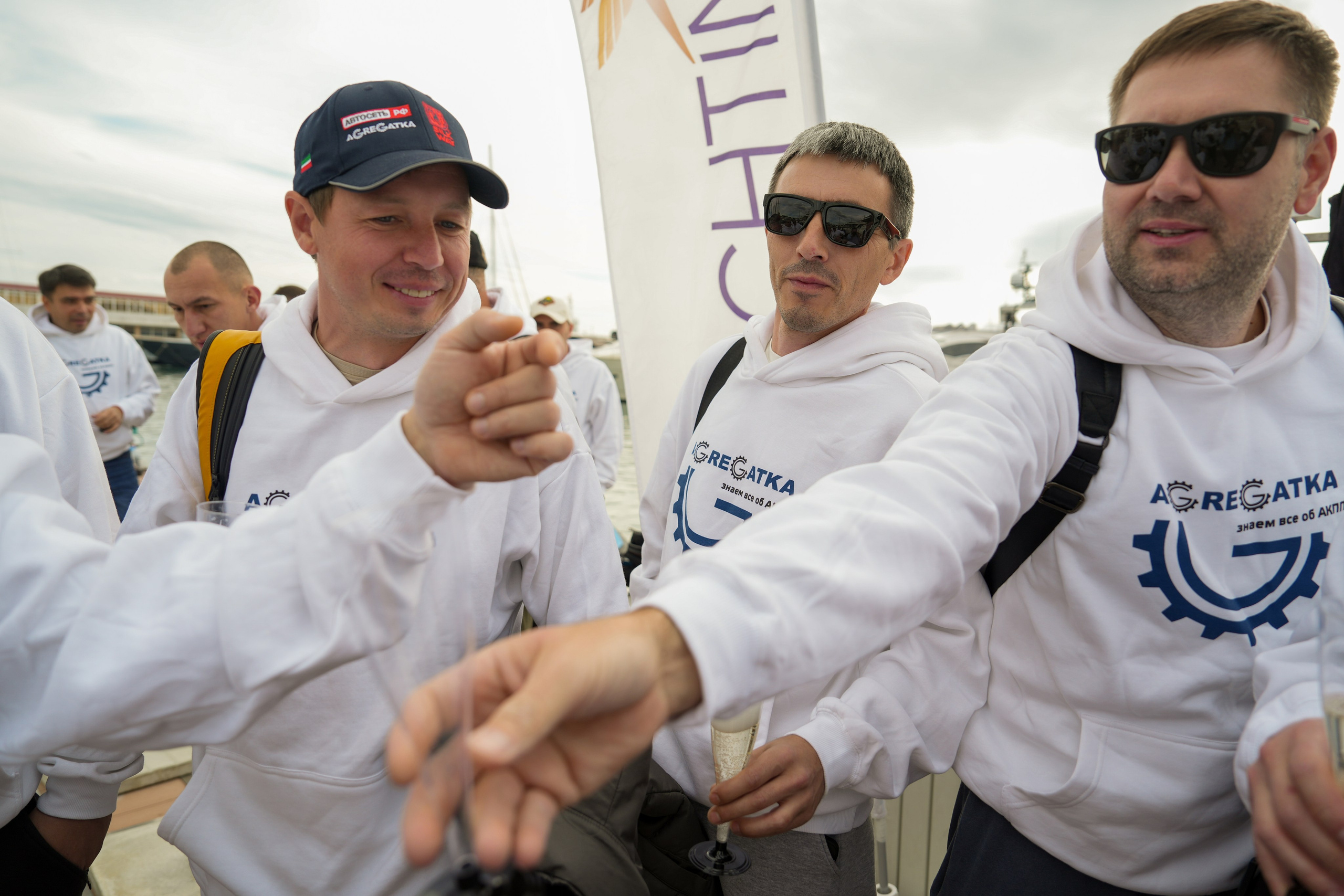 Яхтенная регата для компании Агрегатка. Репортажный фотограф в Красной Поляне и Сочи Павлюченко Екатерина