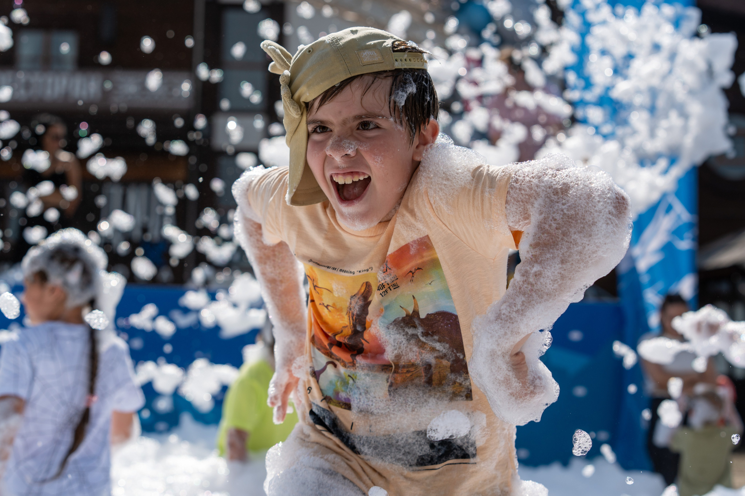 Мероприятие «Зима на за горами» на курорте Газпром Лаура. Репортажный фотограф в Красной Поляне и Сочи Павлюченко Екатерина