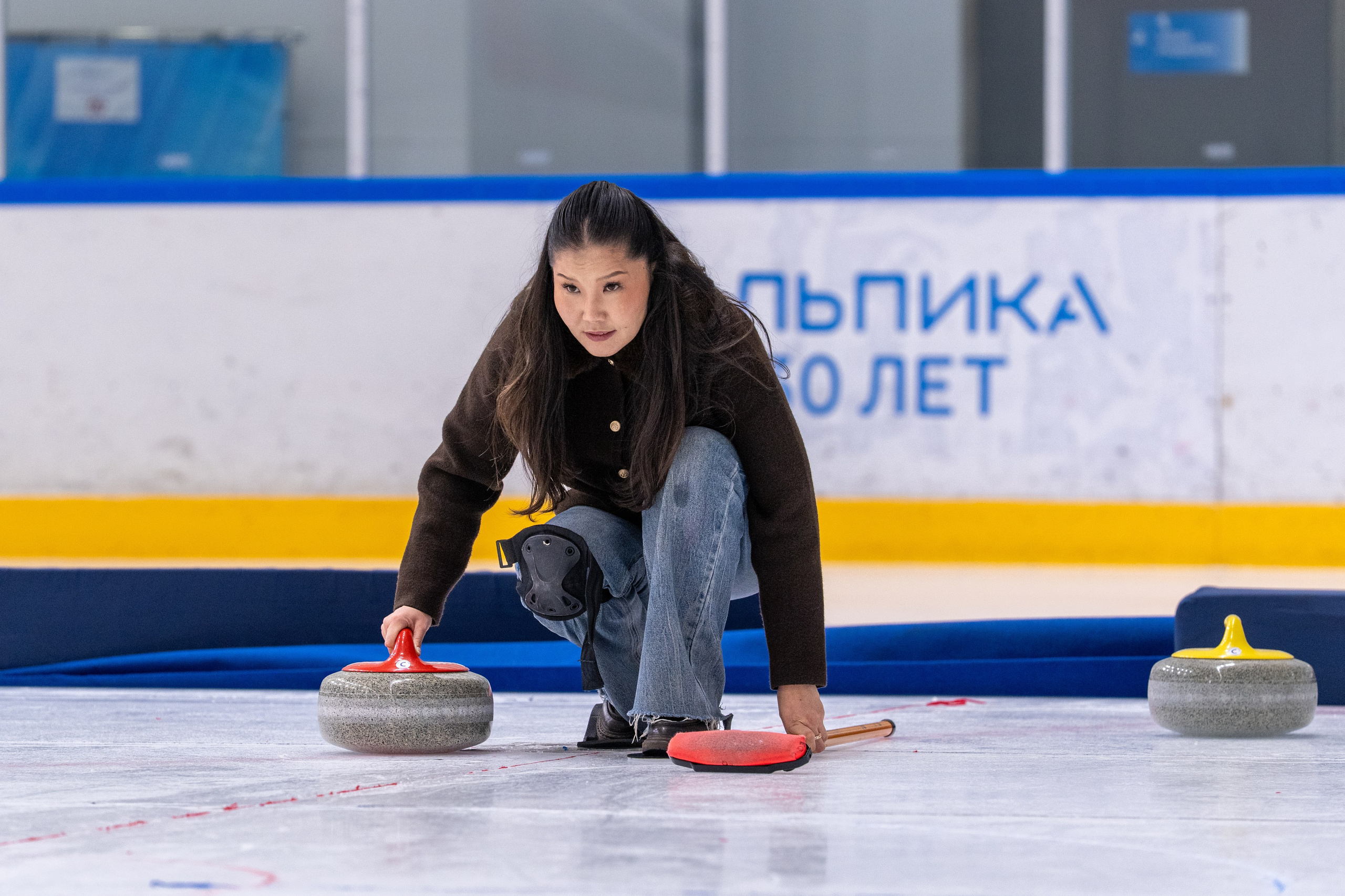 Керлинг для компании Р-Фарм. Репортажный фотограф в Красной Поляне и Сочи Павлюченко Екатерина