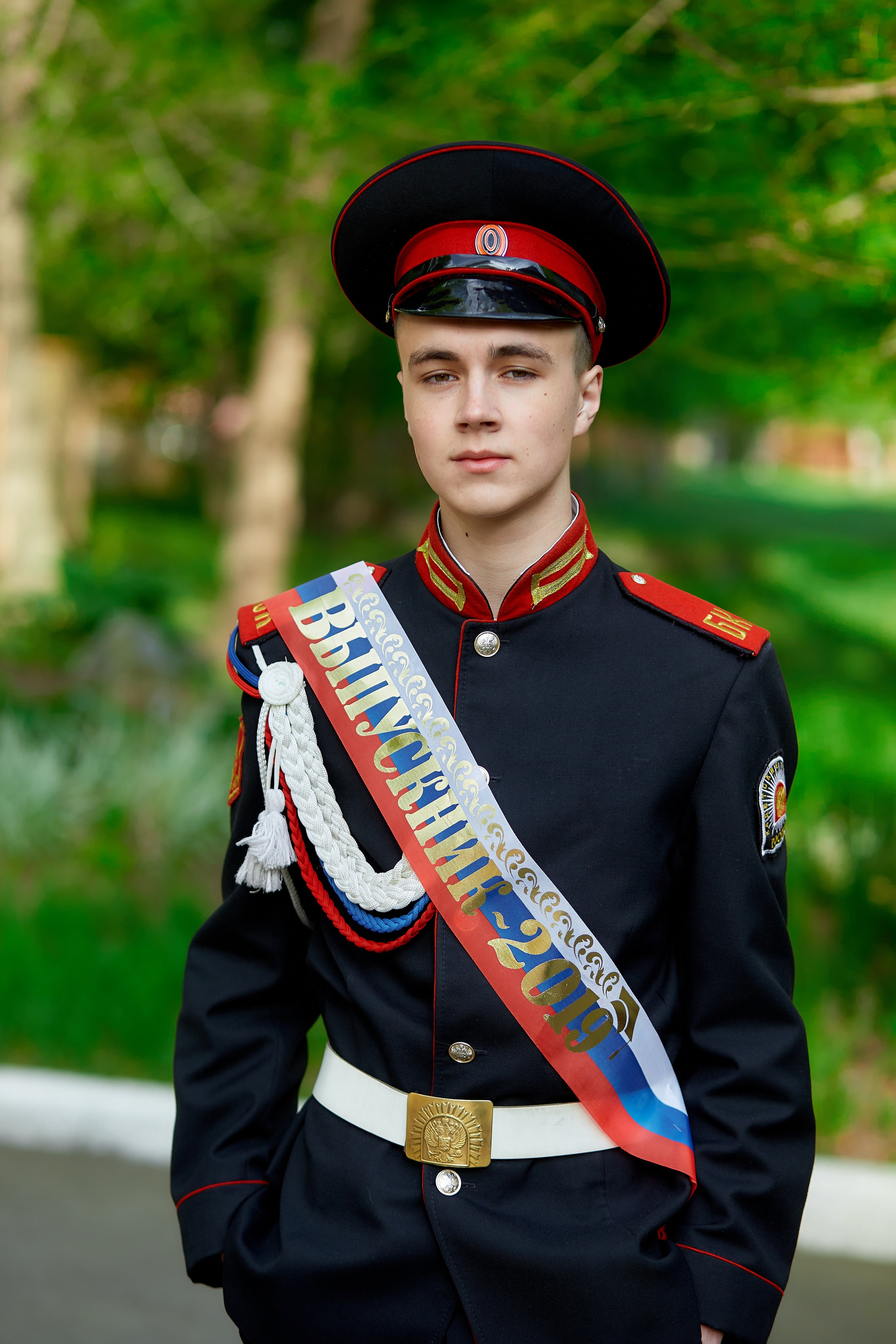 Кадеты последний звонок. Фотограф Вячеслав Фарунин