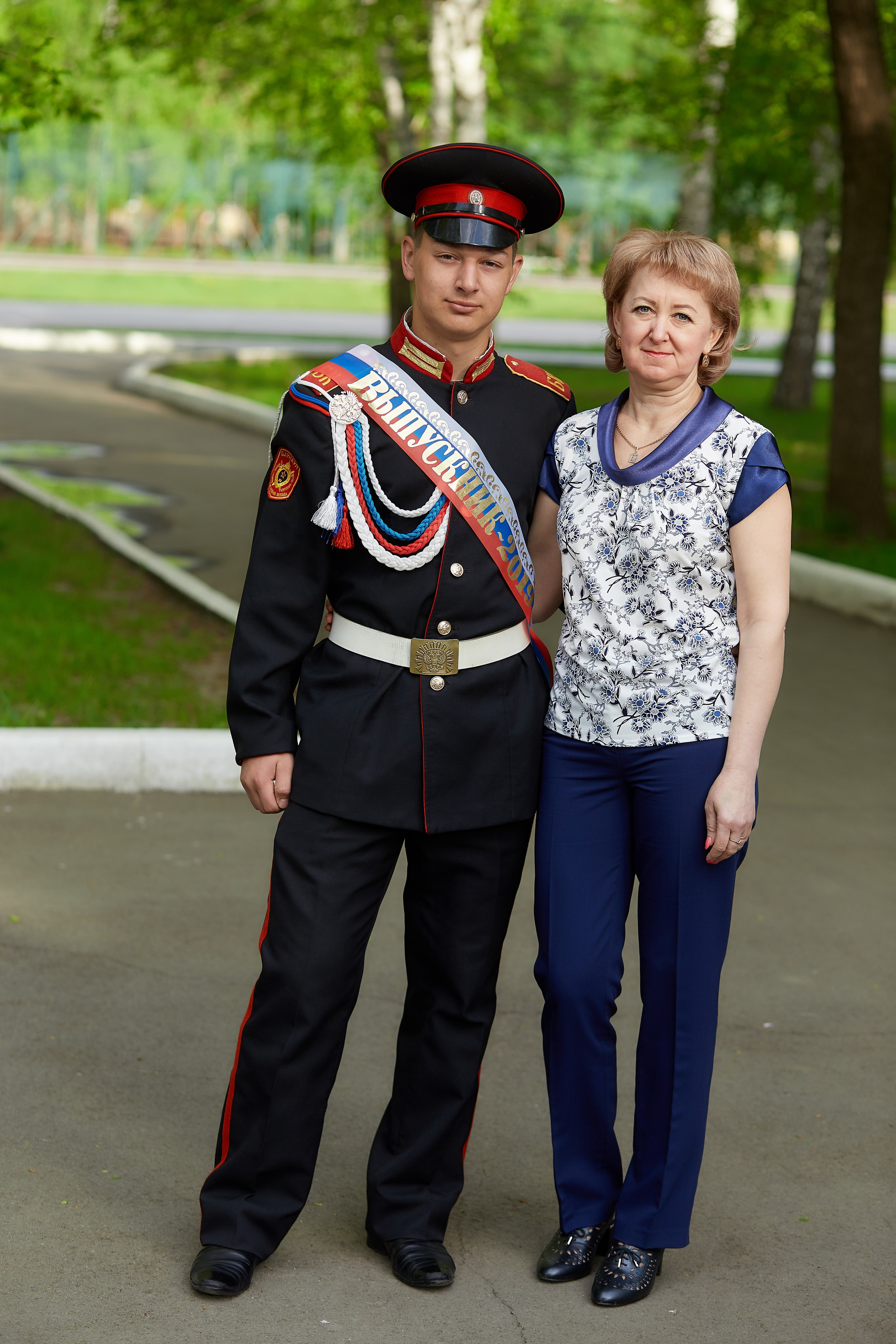 Кадеты последний звонок. Фотограф Вячеслав Фарунин