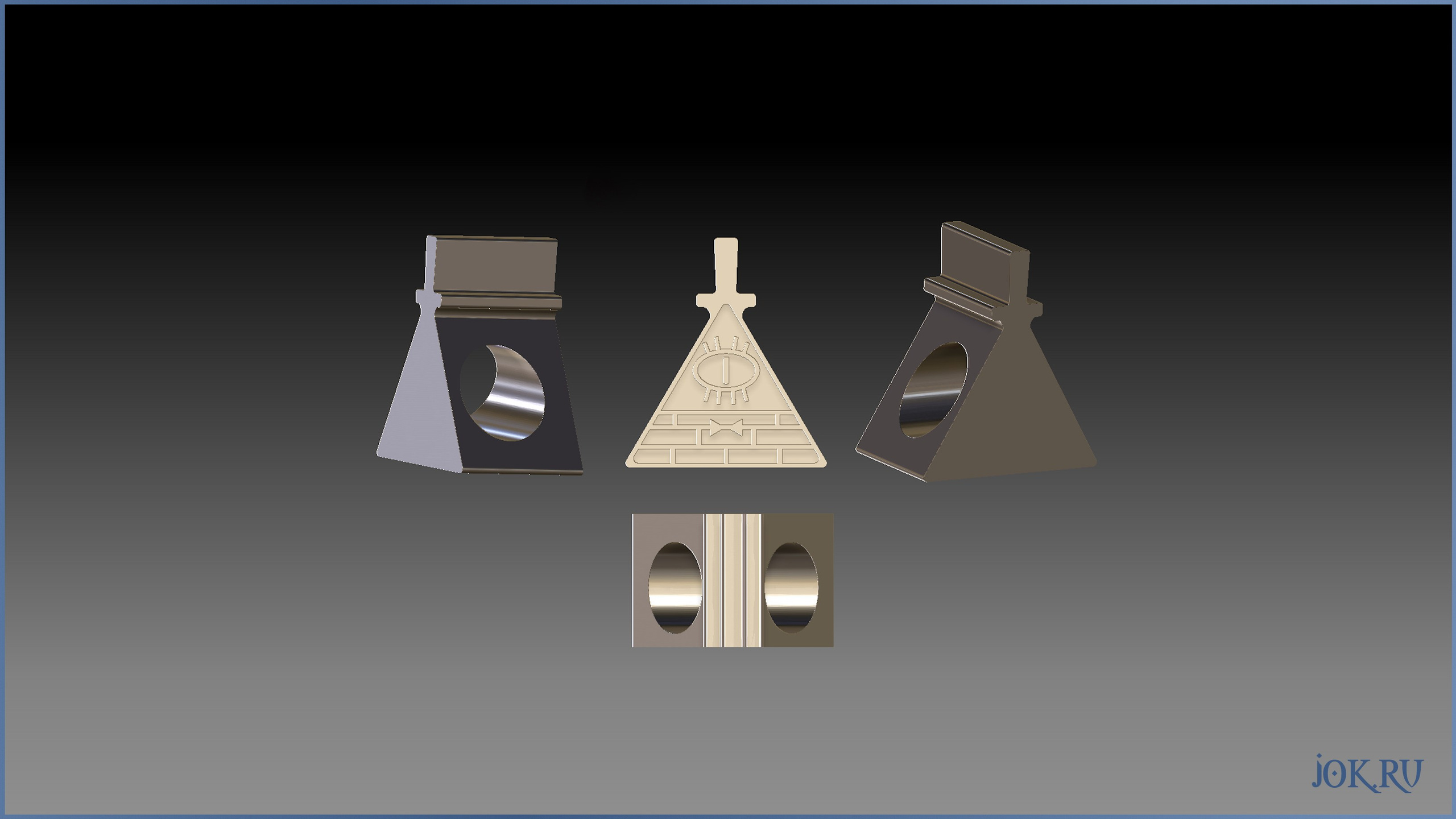 3D моделирование и 3D печать на заказ. Используем современное программное обеспечение для моделирования. Создаем максимально точное и детализированное изображение вашего украшения.