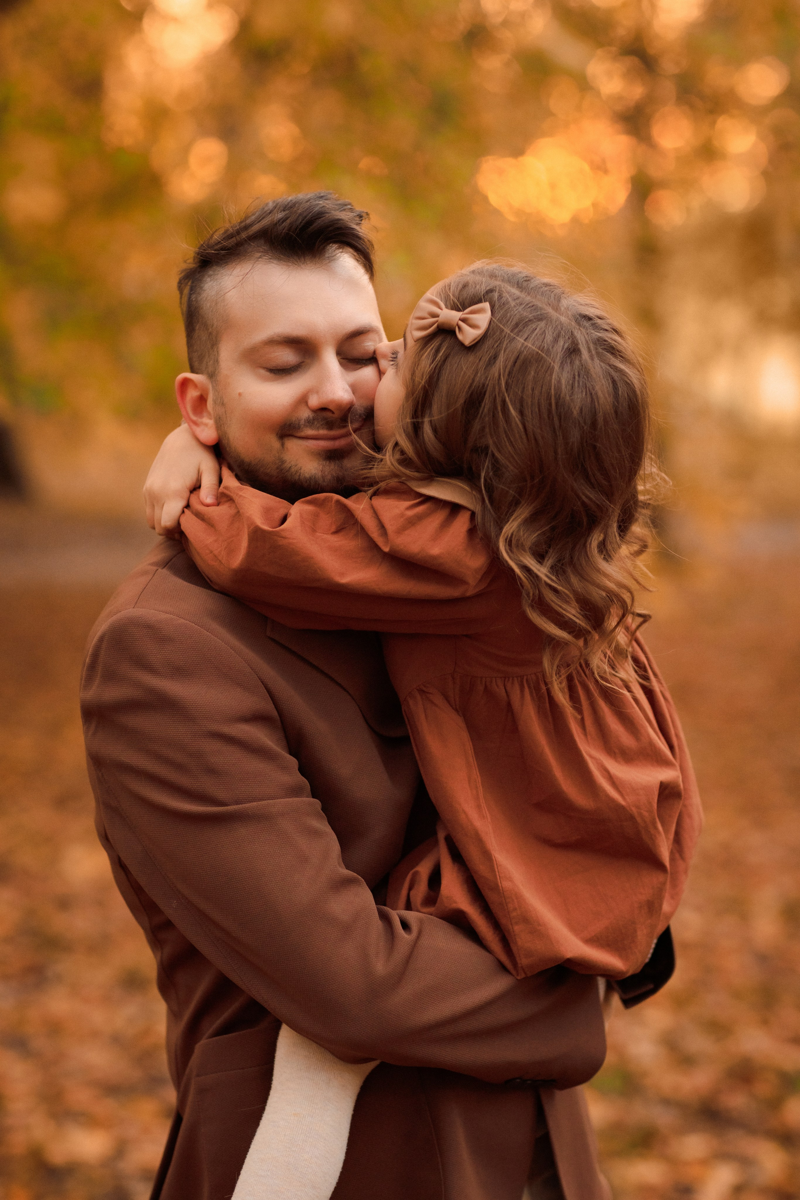 Осенняя семейная фотосессия в парке с Корги. Семейный и детский фотограф в Краснодаре Анна Трашкова