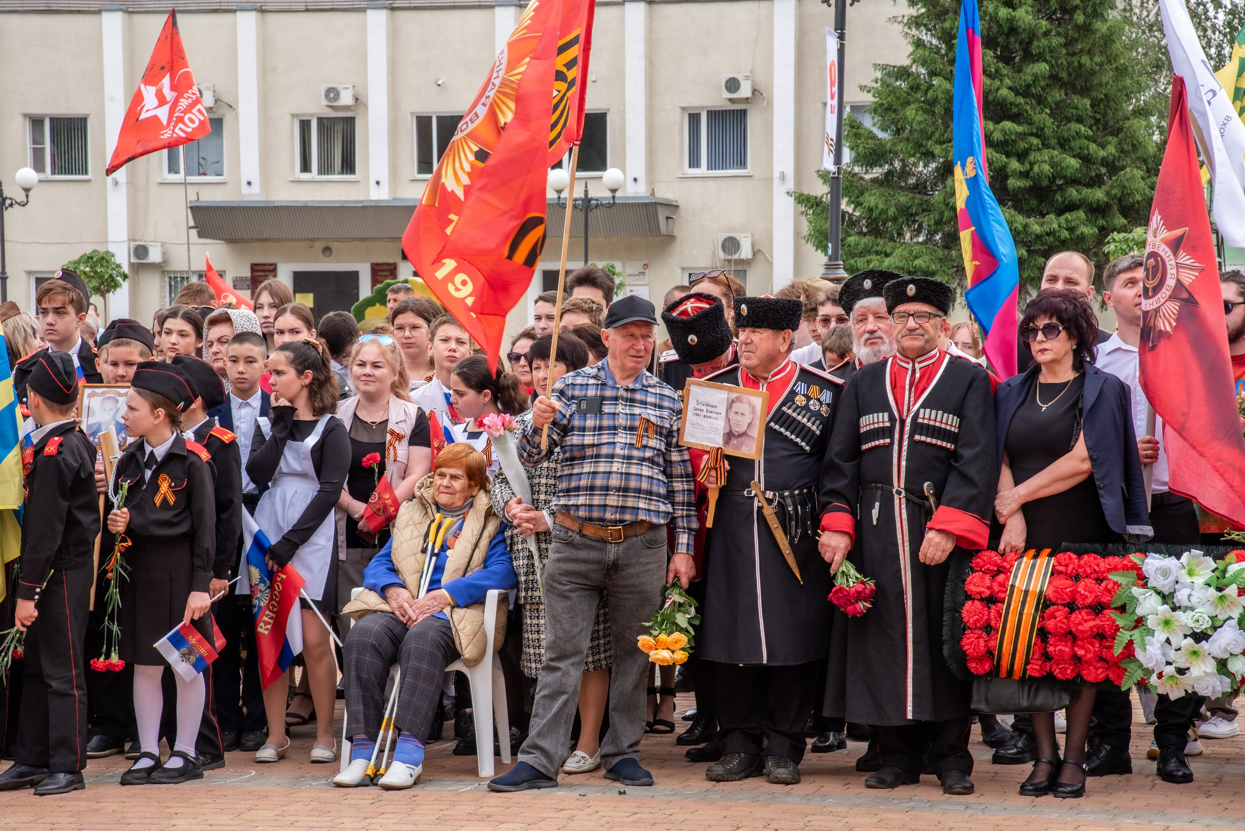 Репортаж для СМИ_9мая_п.Агроном (цветокор). Детский и семейный фотограф Краснодар / Сочи Сергеева Олеся