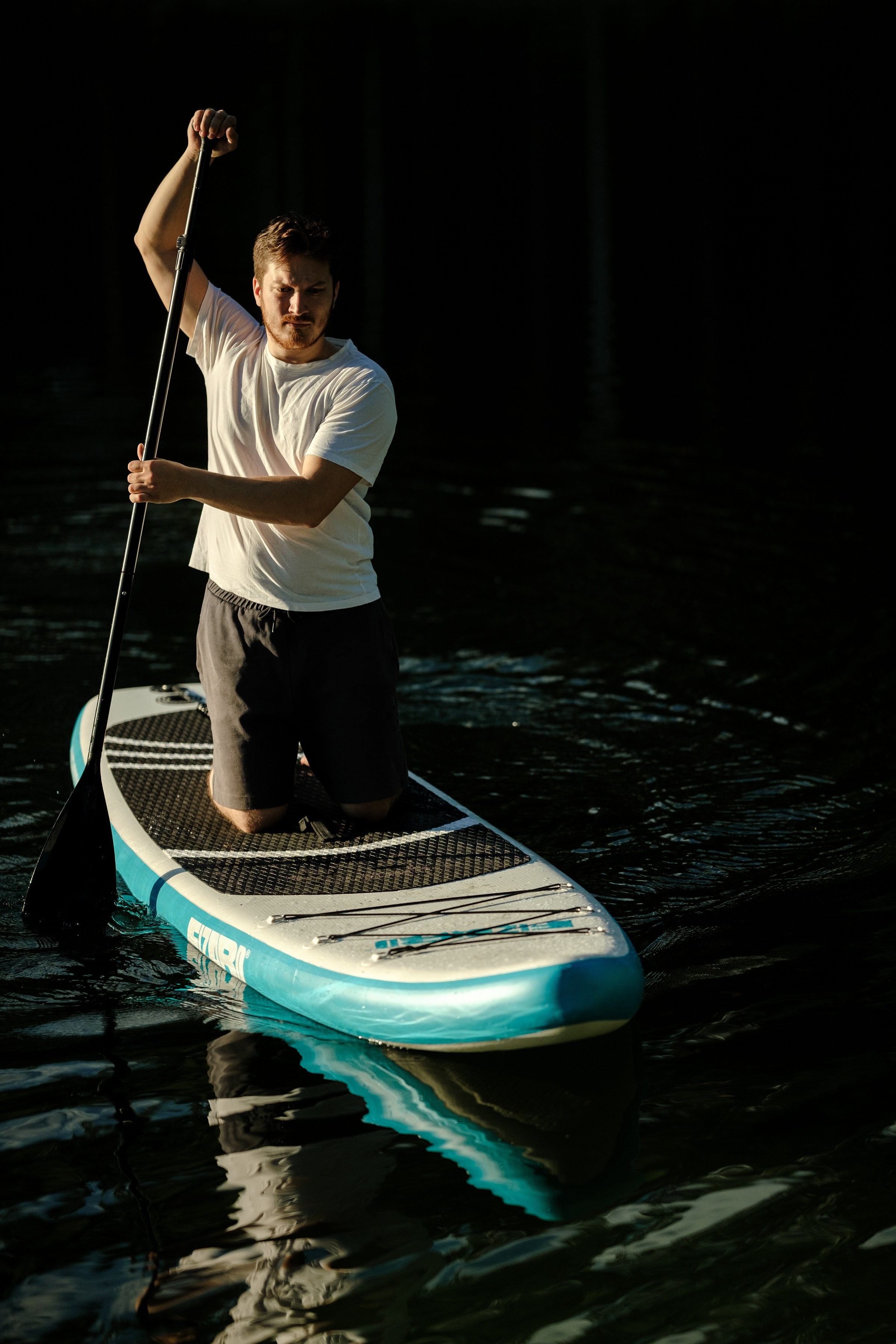 Петя и Лина, на сапах. Интерьерный фотограф и видеограф в Санкт-Петербурге Вадим Балбашевский