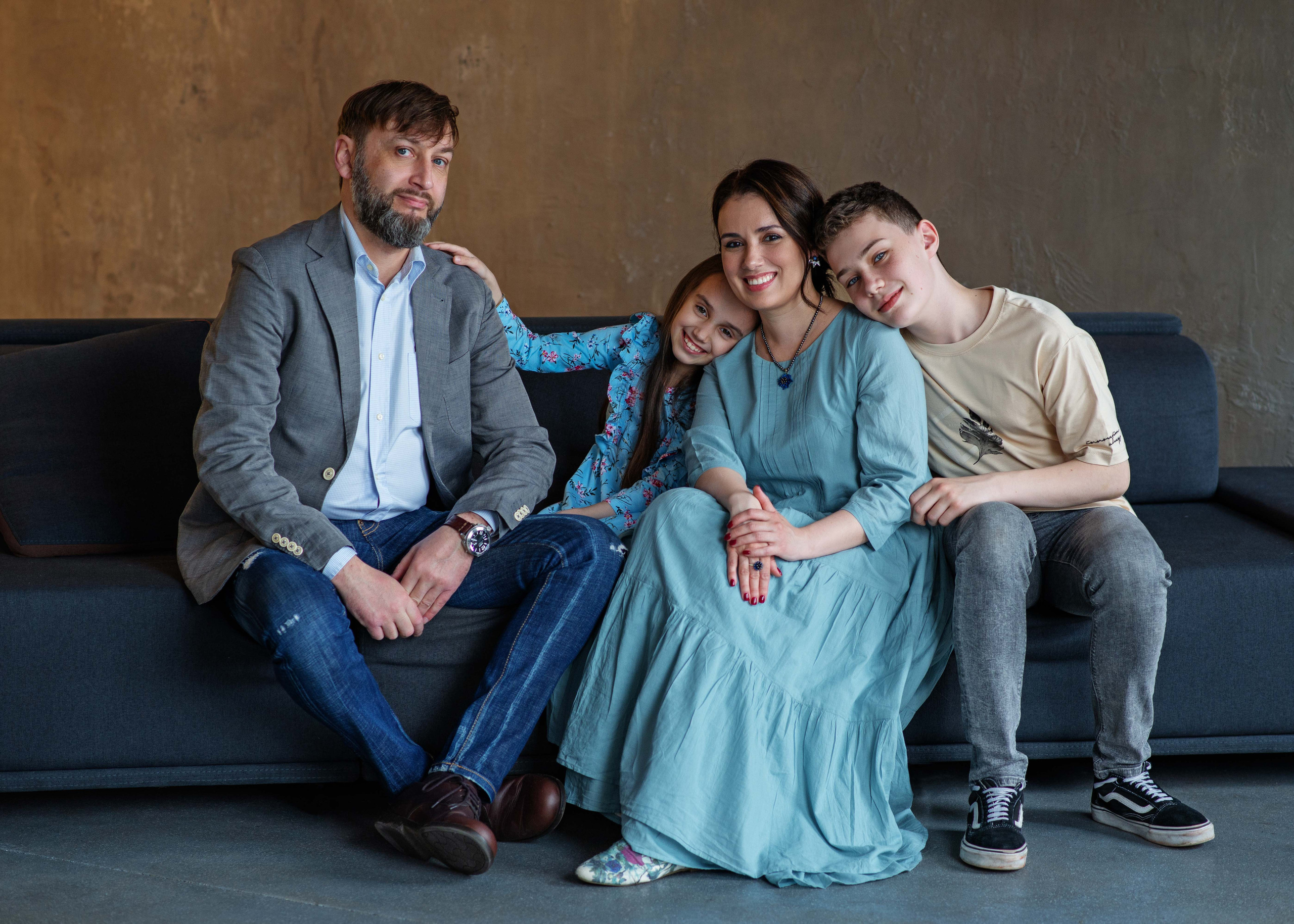 Лена, Михаил-отец, Михаил-сын и СашуляМихална. Профессиональный фотограф в Москве и МО Мария Куравлева