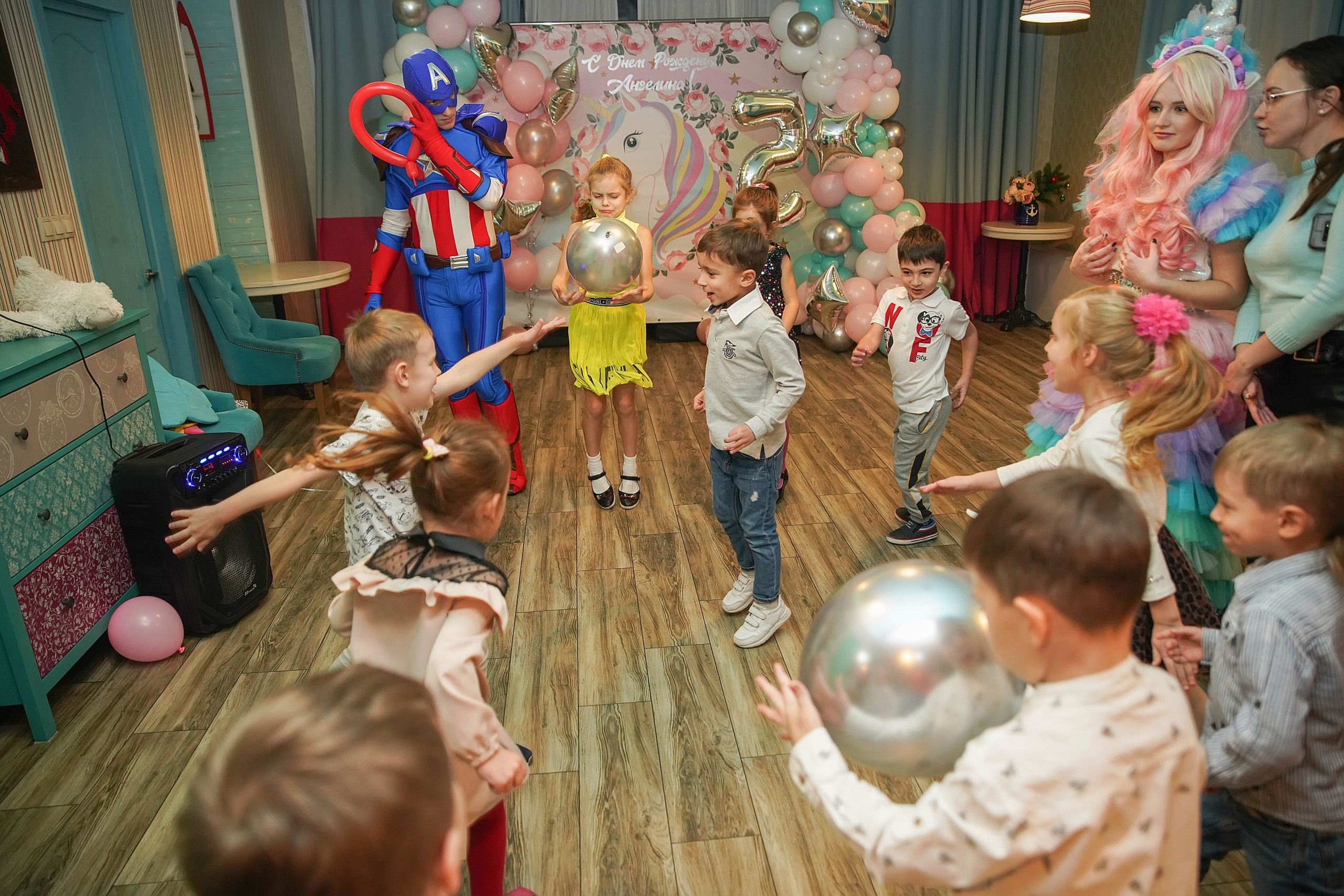 День рождения единорог. Семейный и детский фотограф в Нижнем Новгороде