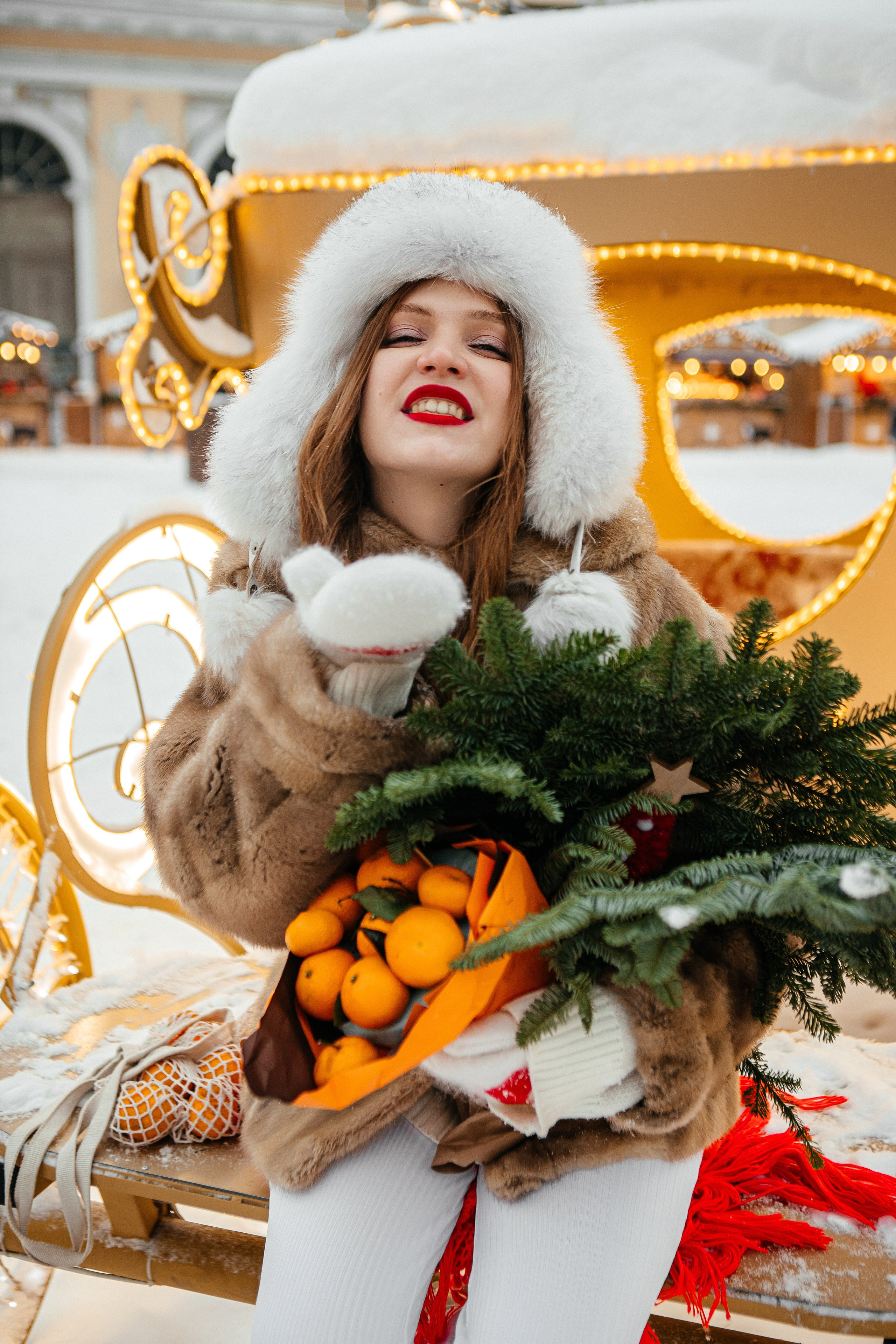 Настя — манежная (декабрь). Elena Sova — семейный и женский фотограф в Санкт-Петербурге