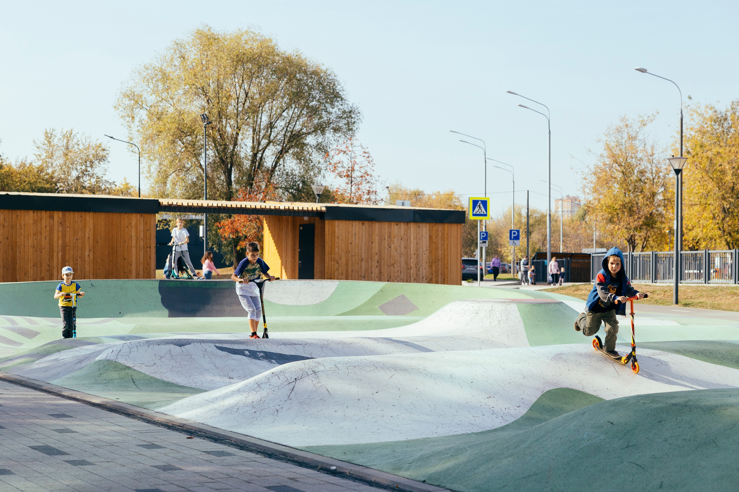 Фотосъемка для архитектурного бюро А4 «Парк Яуза». Фотограф Георгий Нигматулин