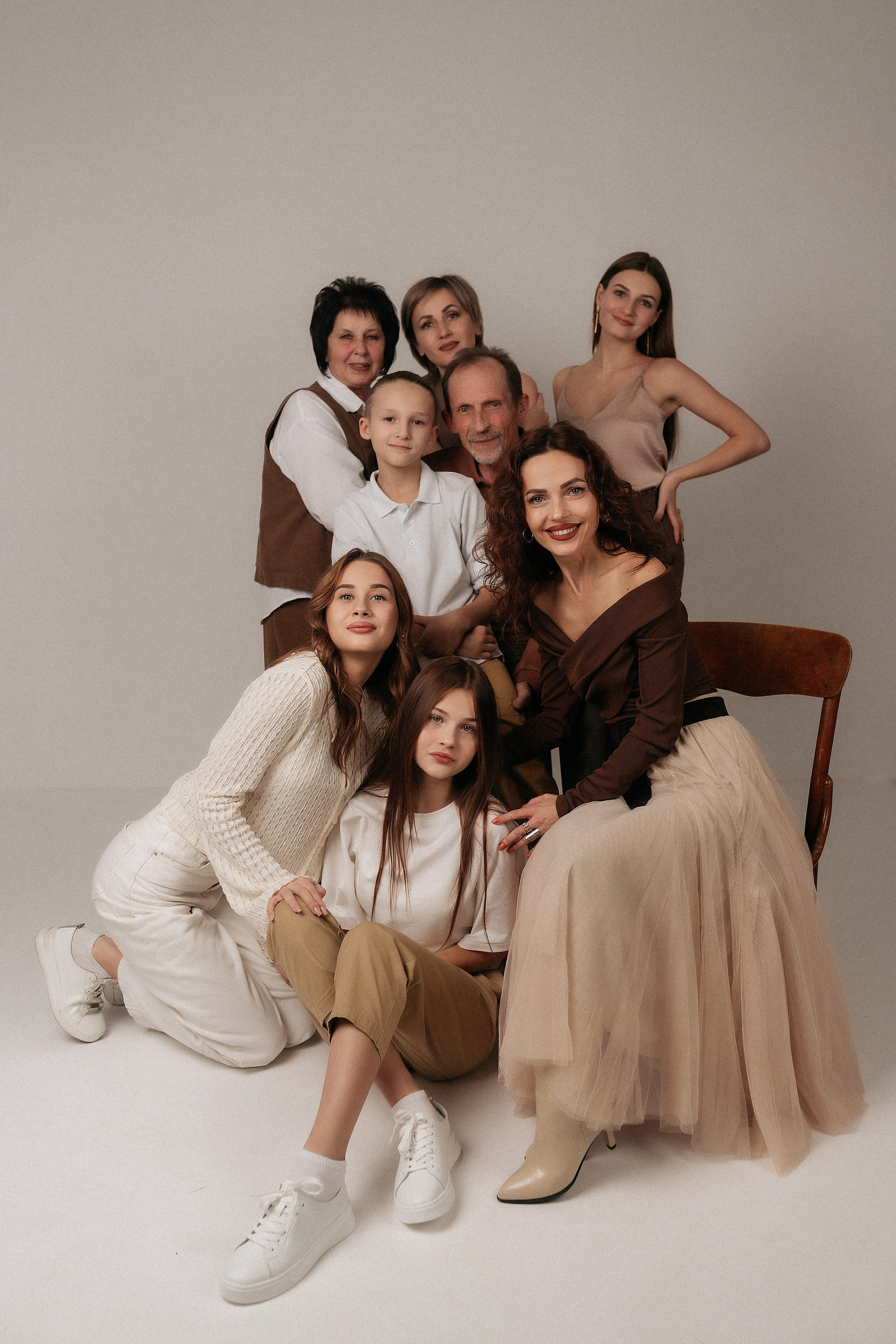 Семейная история в студии Мемори. Фотограф Карина Шмулёва. Воронеж и область