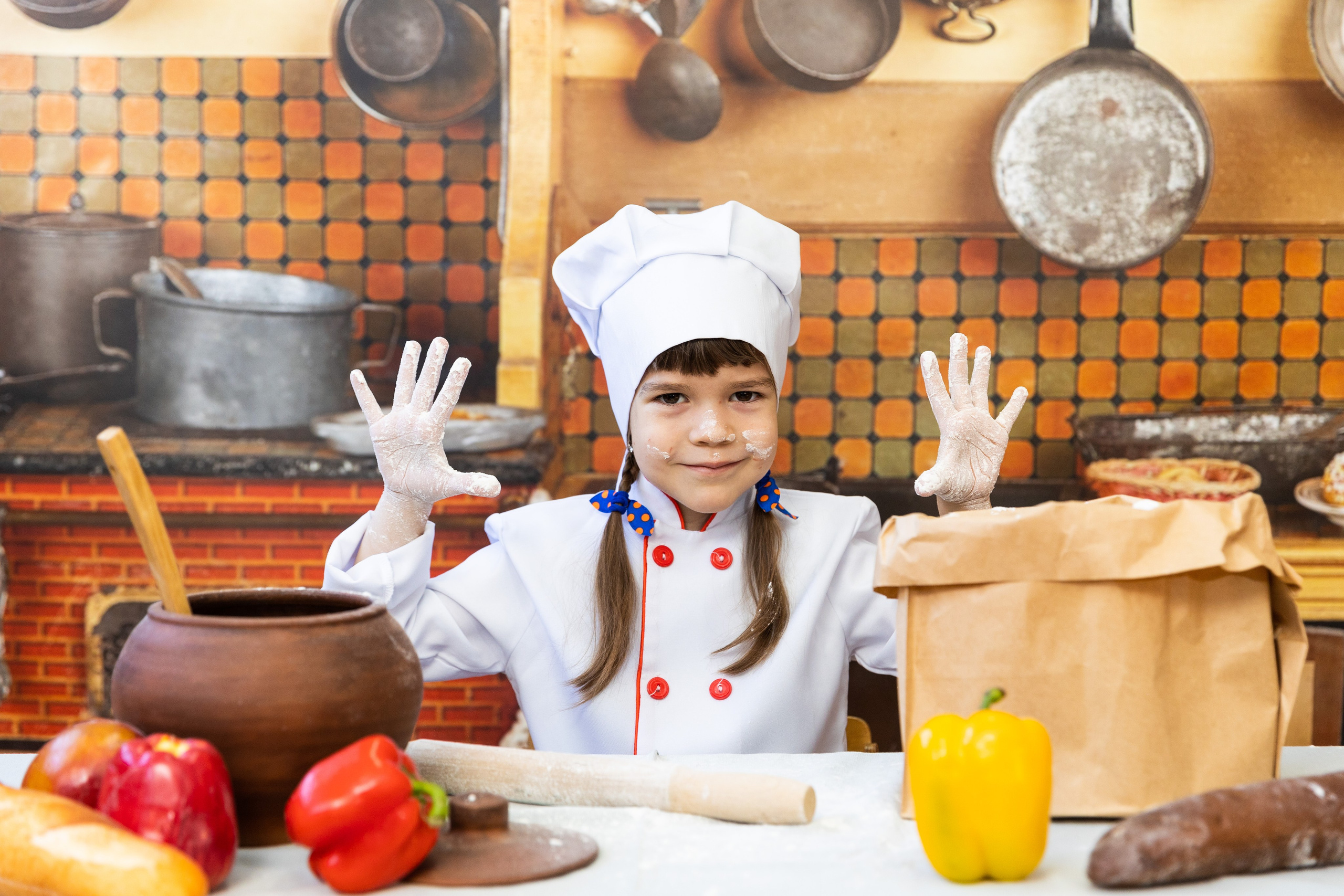 Тематическая «Поварята». Семейный, детский, школьный фотограф в Благовещенске Яна Белоусова