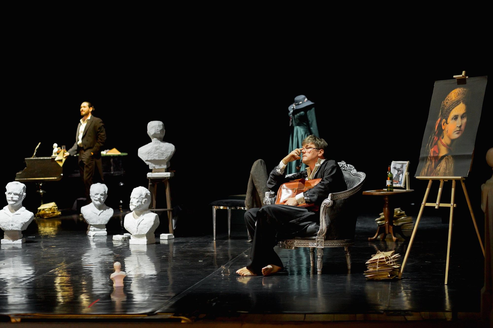 Спектакль Приглушенные голоса в Театре Эрмитажа (+репетиция). Семейный и портретный фотограф в Санкт-Петербурге Андрей Воробьев