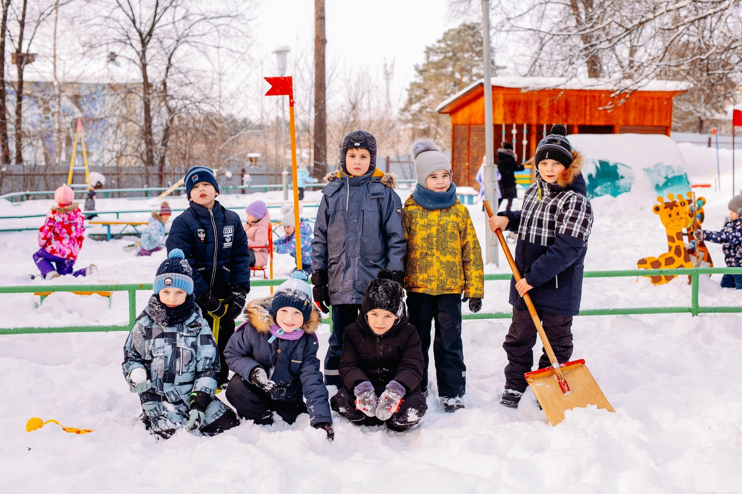 Детский сад (съемки в рамках выпускных альбомов). Фотограф Екатерина Головатюк, Железногорск Красноярского края