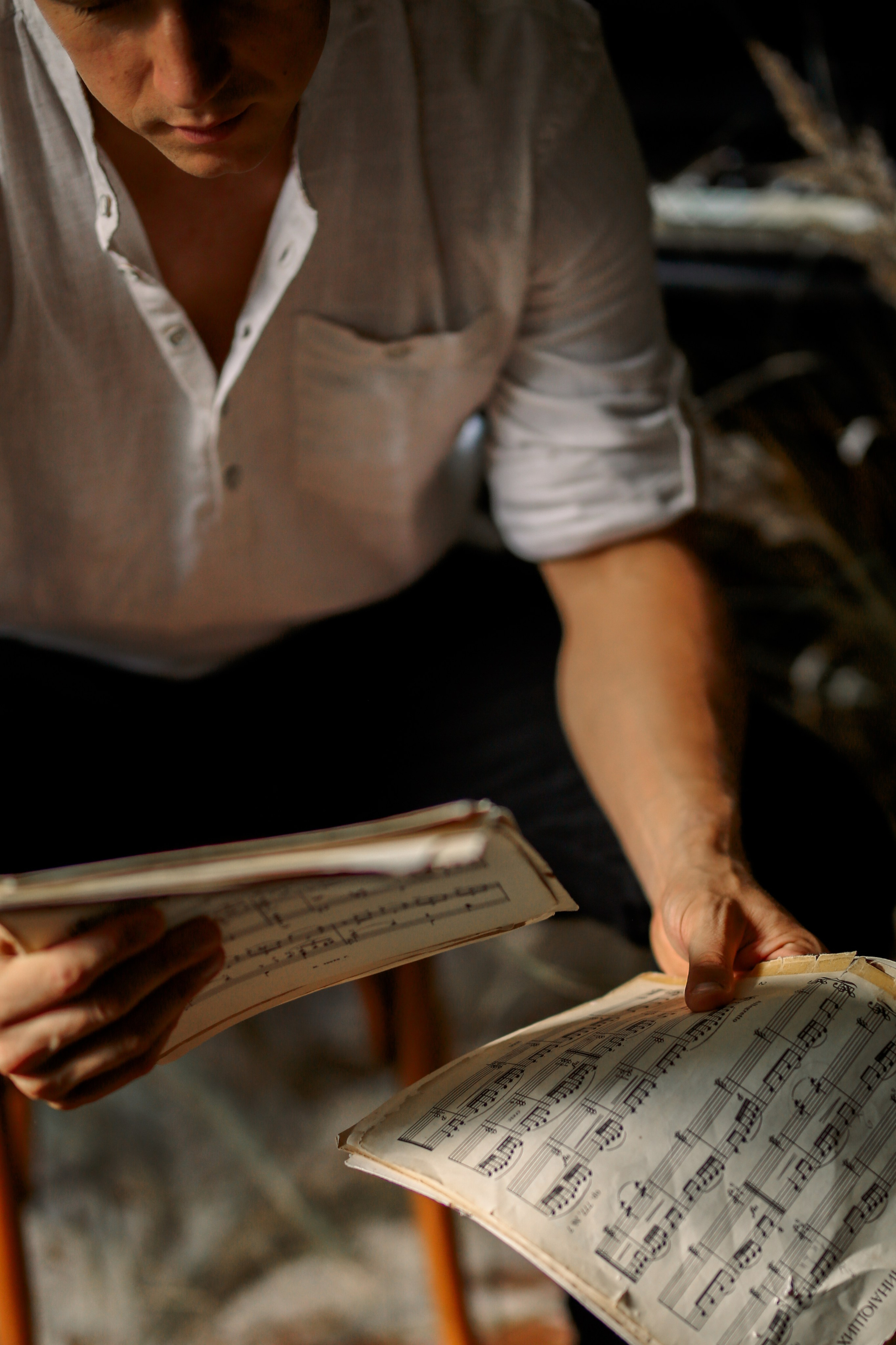 Писатель в Drozd House. Фотограф Анастасия Залевская