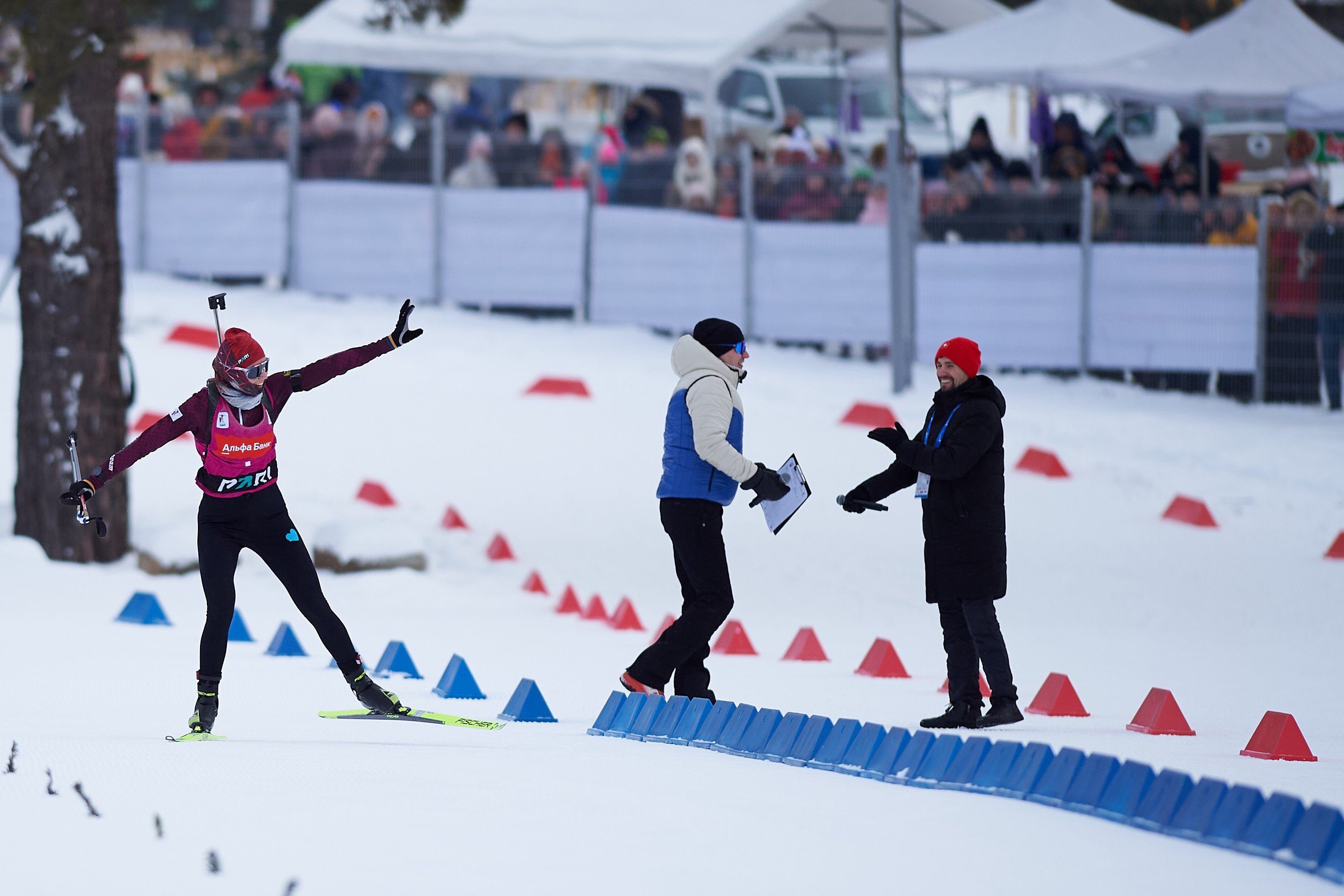 Биатлон. Чемпионат России — 2024/2025, 3-й этап, Ижевск. Ижевская винтовка. Спортивный репортажный фотограф в Ижевске Сергей Мерзляков