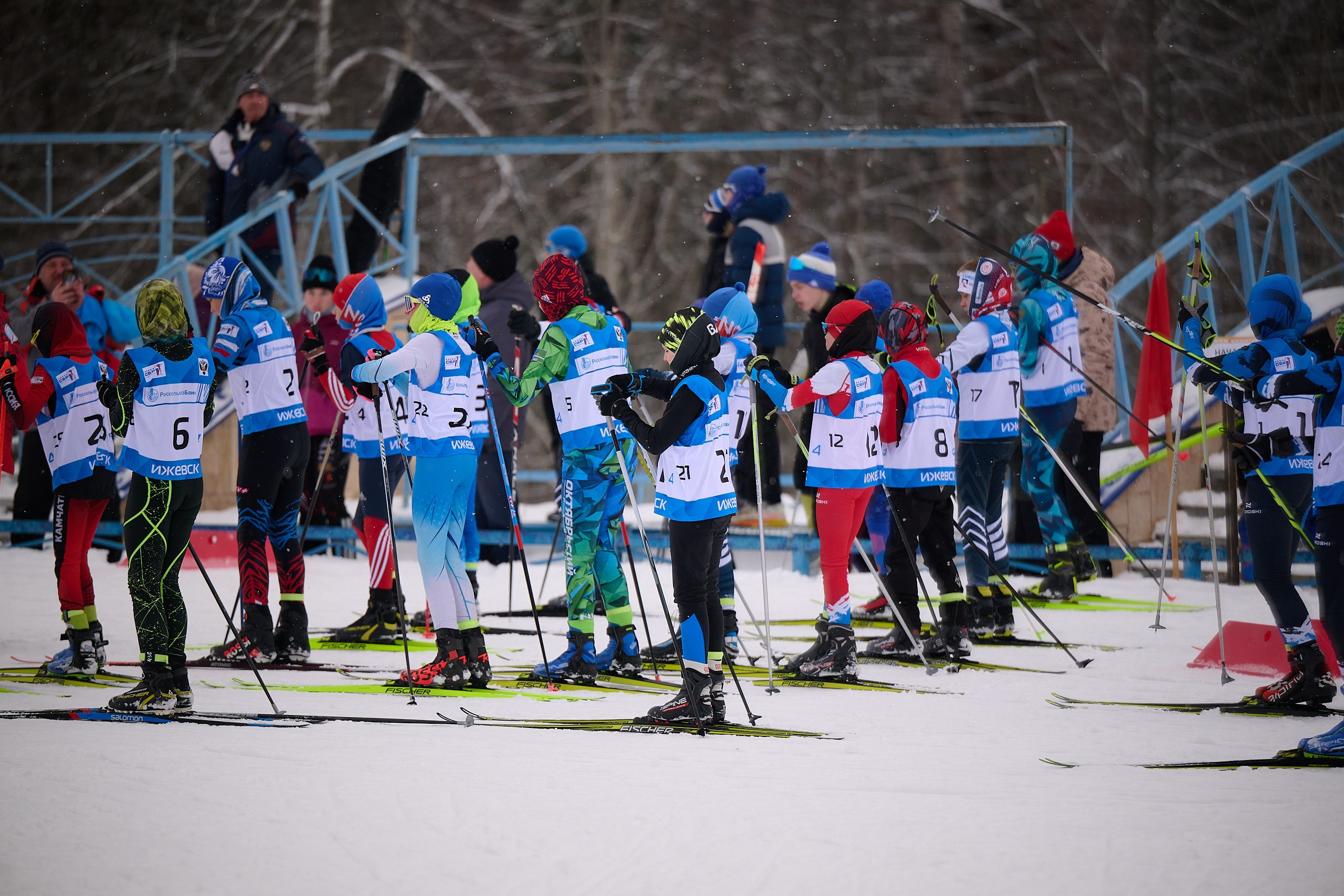 Всероссийские соревнования по лыжным гонкам «Пионерская правда». Ижевс. Спортивный репортажный фотограф в Ижевске Сергей Мерзляков