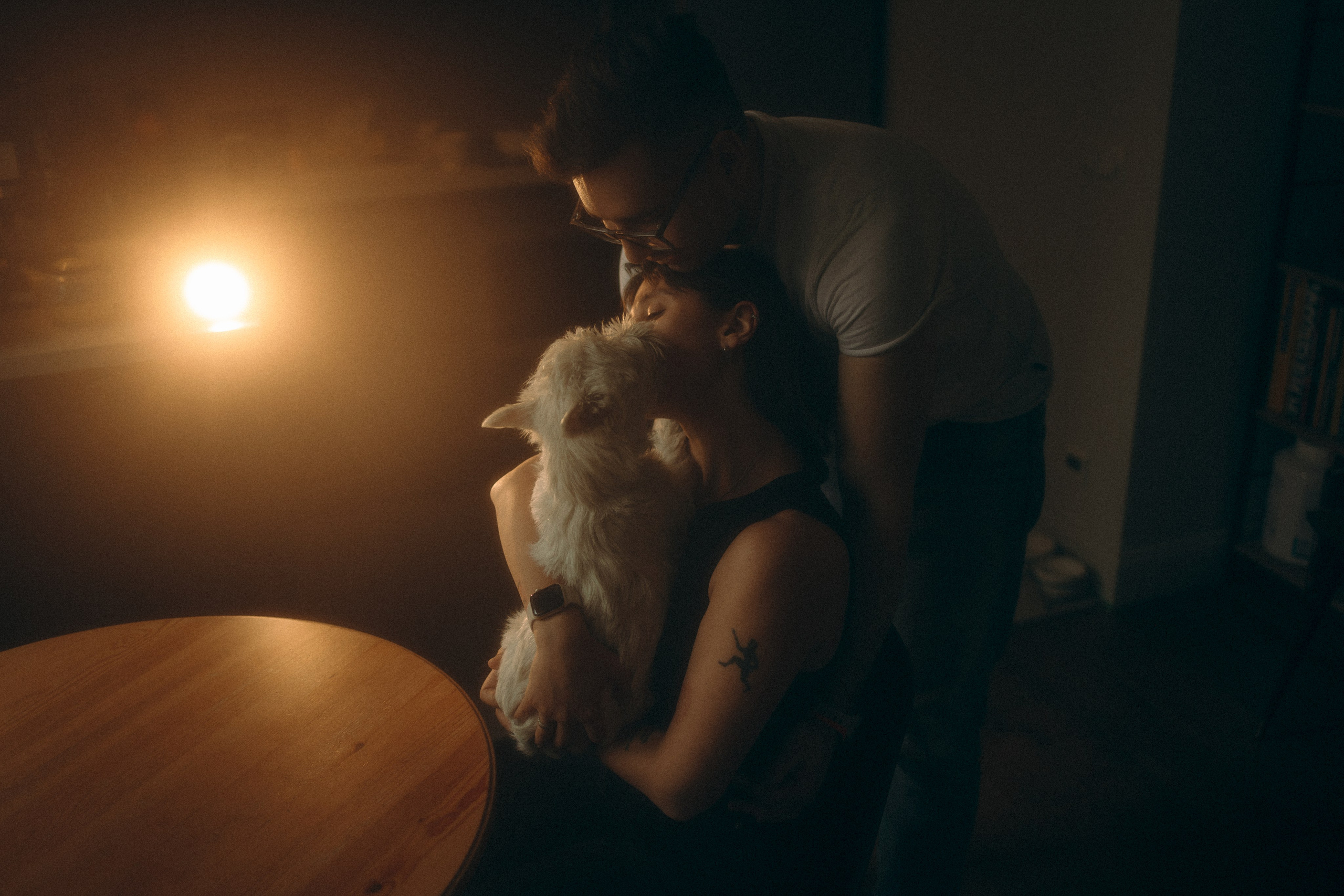 Снежуля, Мари и Саша. Фотограф анималист Анастасия Пикей